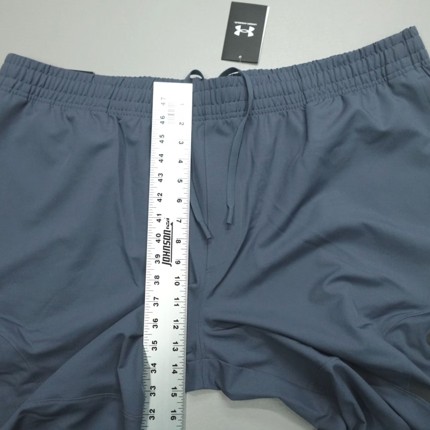 Under Armour Under Armour Unstoppable Cargo Pants Men 3XL Downpour Grey UA Storm Tapered Pants Regular Waist 44in 1390256-044 Size US 39 - 6 Thumbnail
