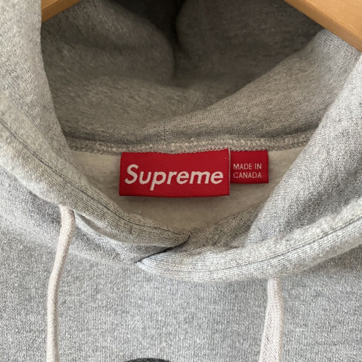 Disney × Supreme Supreme Disney Mickey Mouse Hooded Sweatshirt Grey 2009 Size US L / EU 52-54 / 3 - 4 Thumbnail