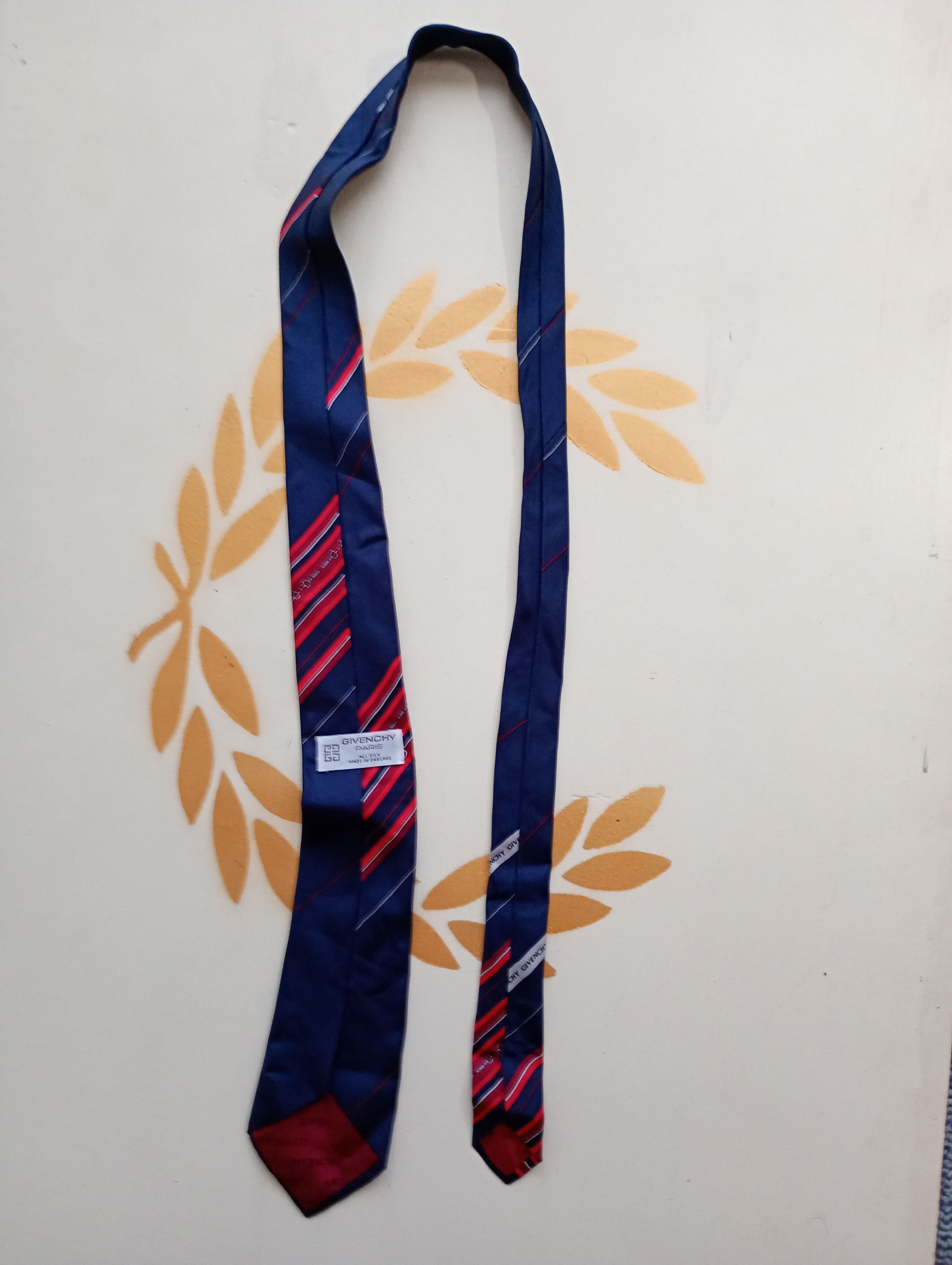Givenchy Givenchy Tie Vintage Size ONE SIZE - 11 Thumbnail