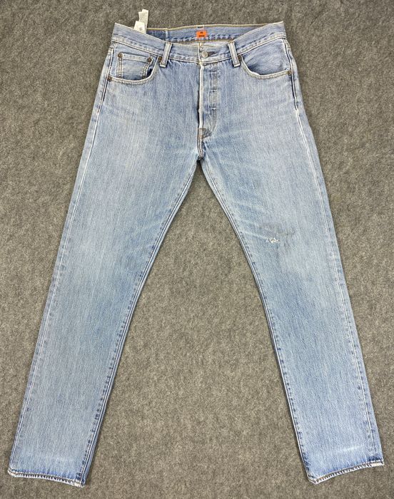 Vintage Light Blue Wash Vintage Levi's 501 32x32.5 Denim JN2455 | Grailed