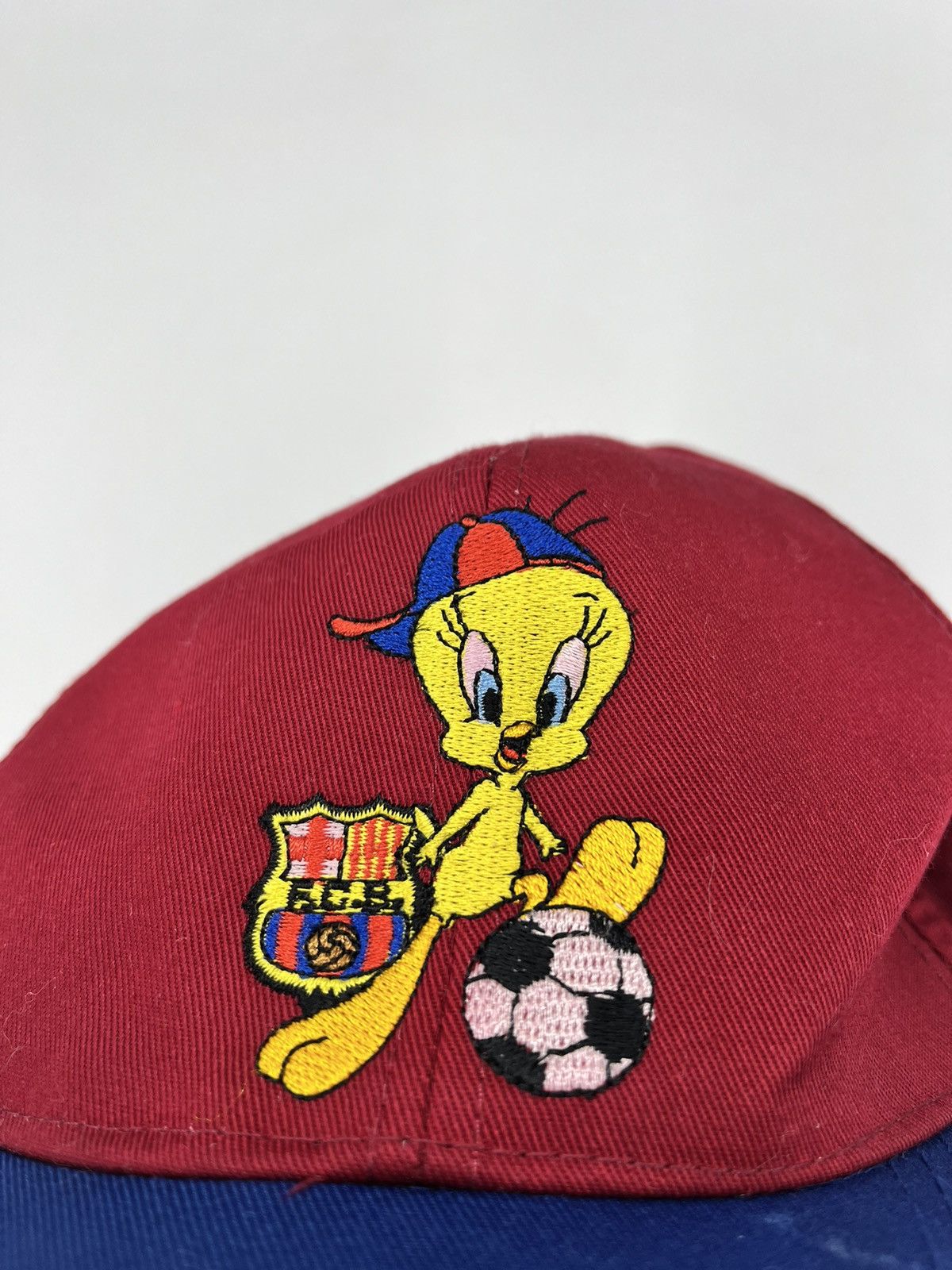 Warner Bros Vintage Looney Tunes Barcelona 1998 vintage hat One Size Size ONE SIZE - 8 Thumbnail