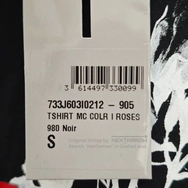 Dior Dior Black Cotton Short Sleeve T-Shirt . Size US S / EU 44-46 / 1 - 6 Thumbnail
