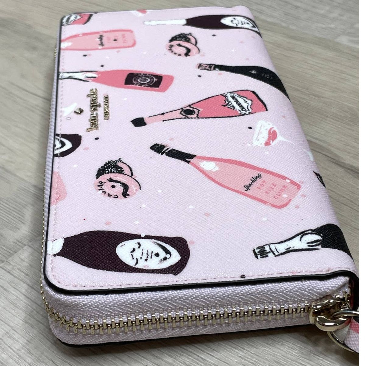 Kate Spade Kate Spade laurel way Neda Champagne Toss Pink Multi Wallet Size ONE SIZE - 8 Thumbnail