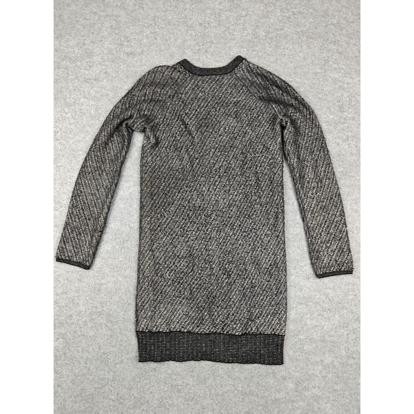 Alexander Wang Alexander Wang Sweater Tunic Womens Small Gray Wool Blend Raglan Knit Longline Dressy? No Size S / US 4 / IT 40 - 5 Thumbnail