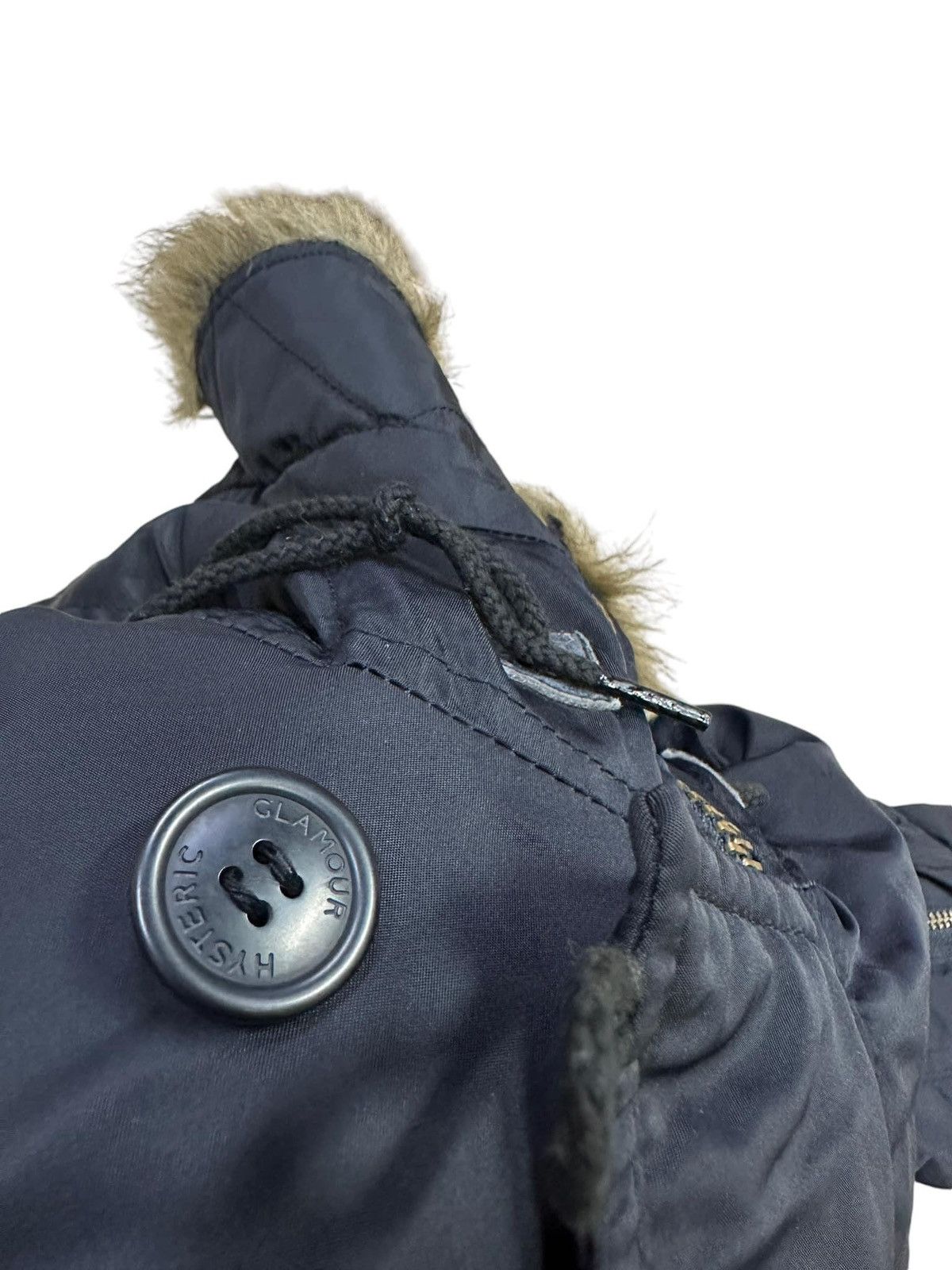Hysteric Glamour Hysteric Glamour N-3B Primaloft Jacket Fur Hoodie Size US S / EU 44-46 / 1 - 7 Thumbnail