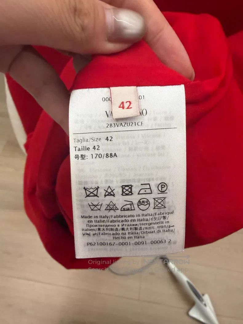 Valentino Valentino Red dress Size M / US 6-8 / IT 42-44 - 4 Thumbnail