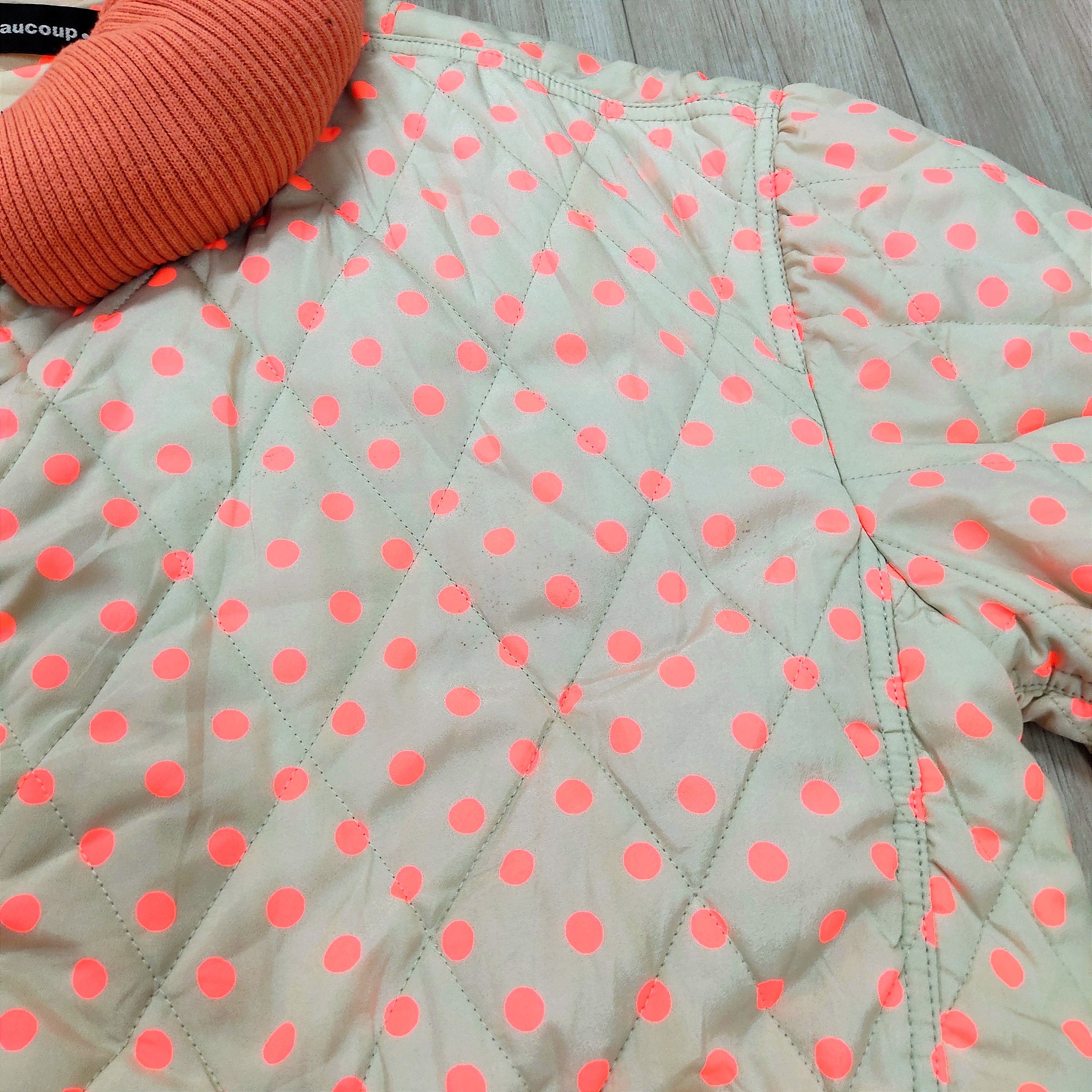 Issey Miyake MERCIBEAUCOUP Polkadots Quilted Jacket Size L / US 10 / IT 46 - 11 Thumbnail