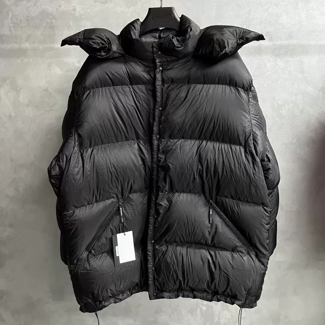 Moncler Moncler Collab Black Heavy Coat l Men Size US L / EU 52-54 / 3 - 1 Thumbnail
