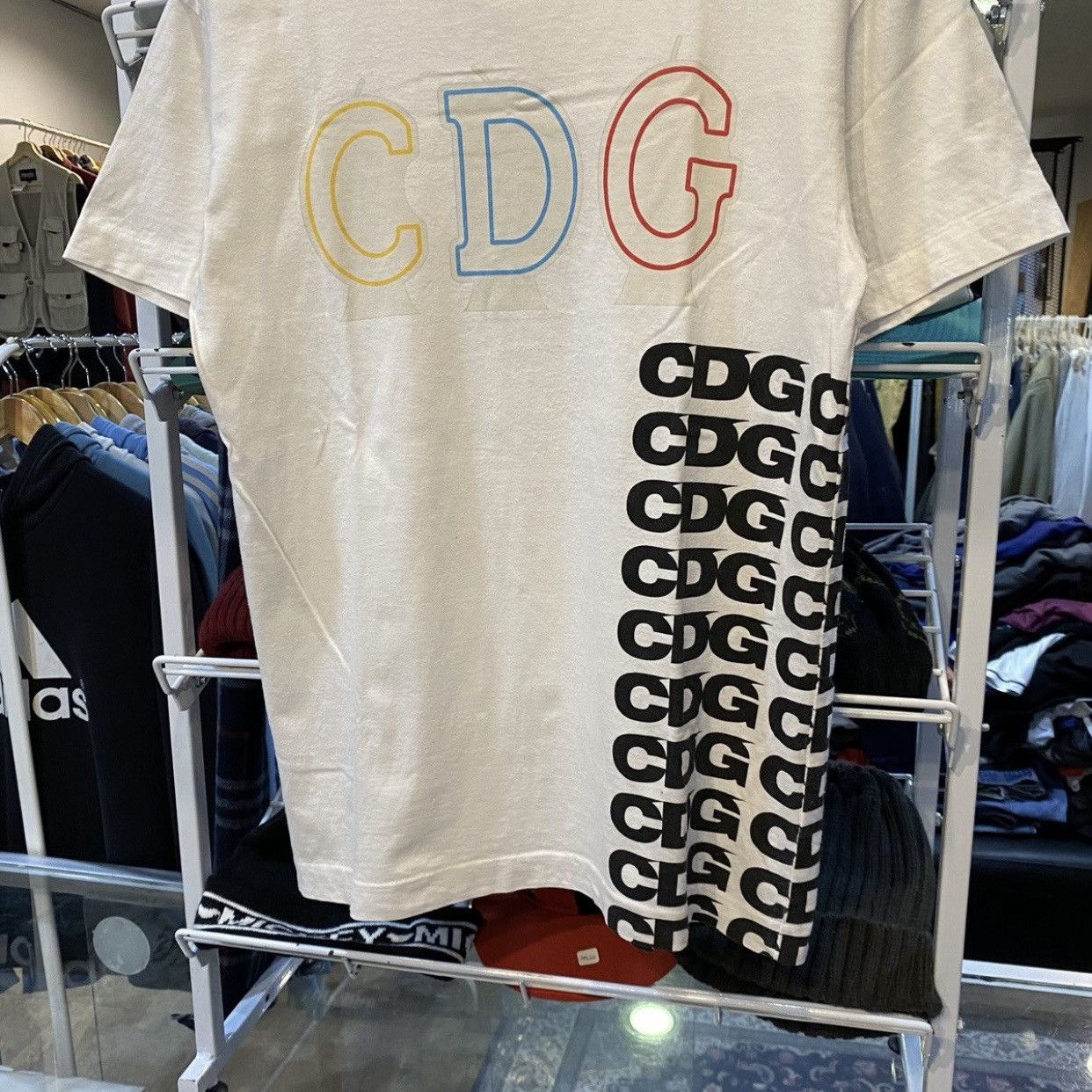 CDG by Comme des Garcons Anti Social Social Club CDG Breaking News Tee L Size US M / EU 48-50 / 2 - 4 Thumbnail