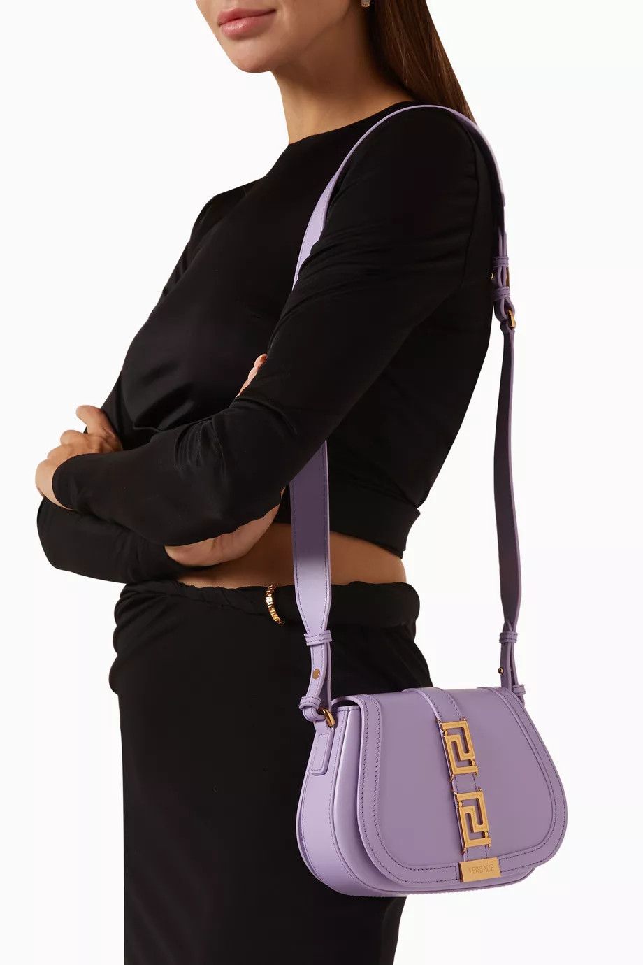 Versace o1y0226 Size : OS / Crossbody Bag in Lilac/Gold Size ONE SIZE - 5 Thumbnail