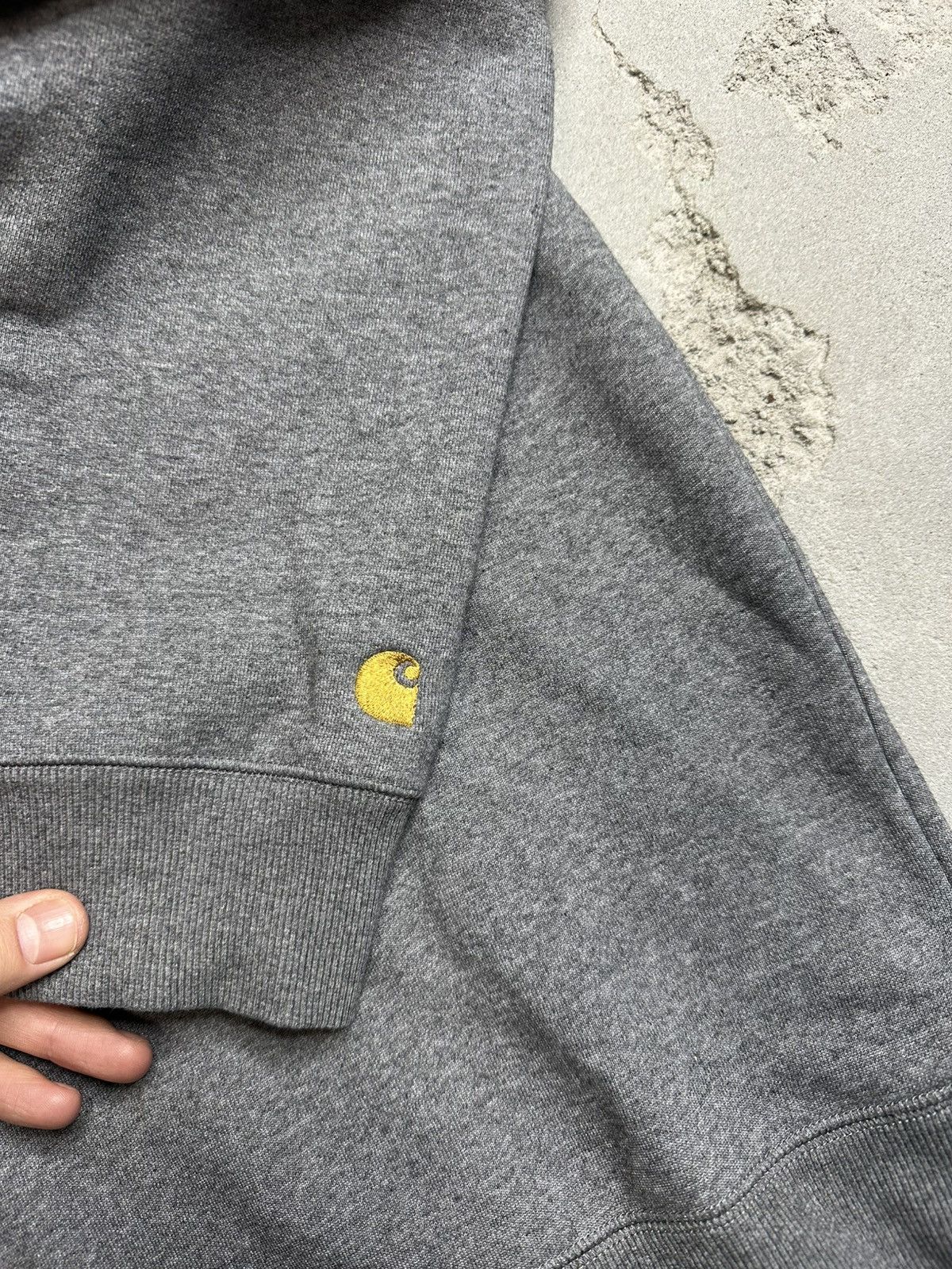 Carhartt × Carhartt Wip Carhartt WIP Chase Sweatshirt Crewneck In gray Size US XL / EU 56 / 4 - 4 Thumbnail