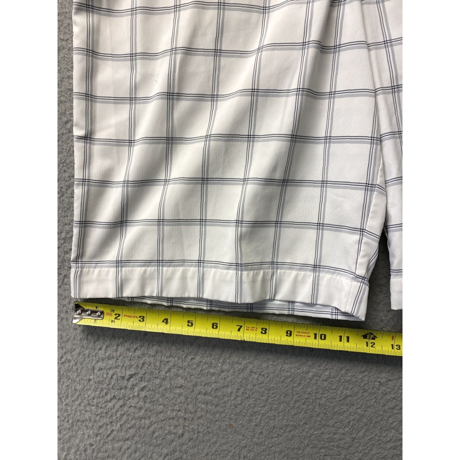 Nike Nike Shorts Mens 36 Adult Golf Athletic Outdoors Pockets Button Check / 108-3 Size US 36 / EU 52 - 6 Thumbnail