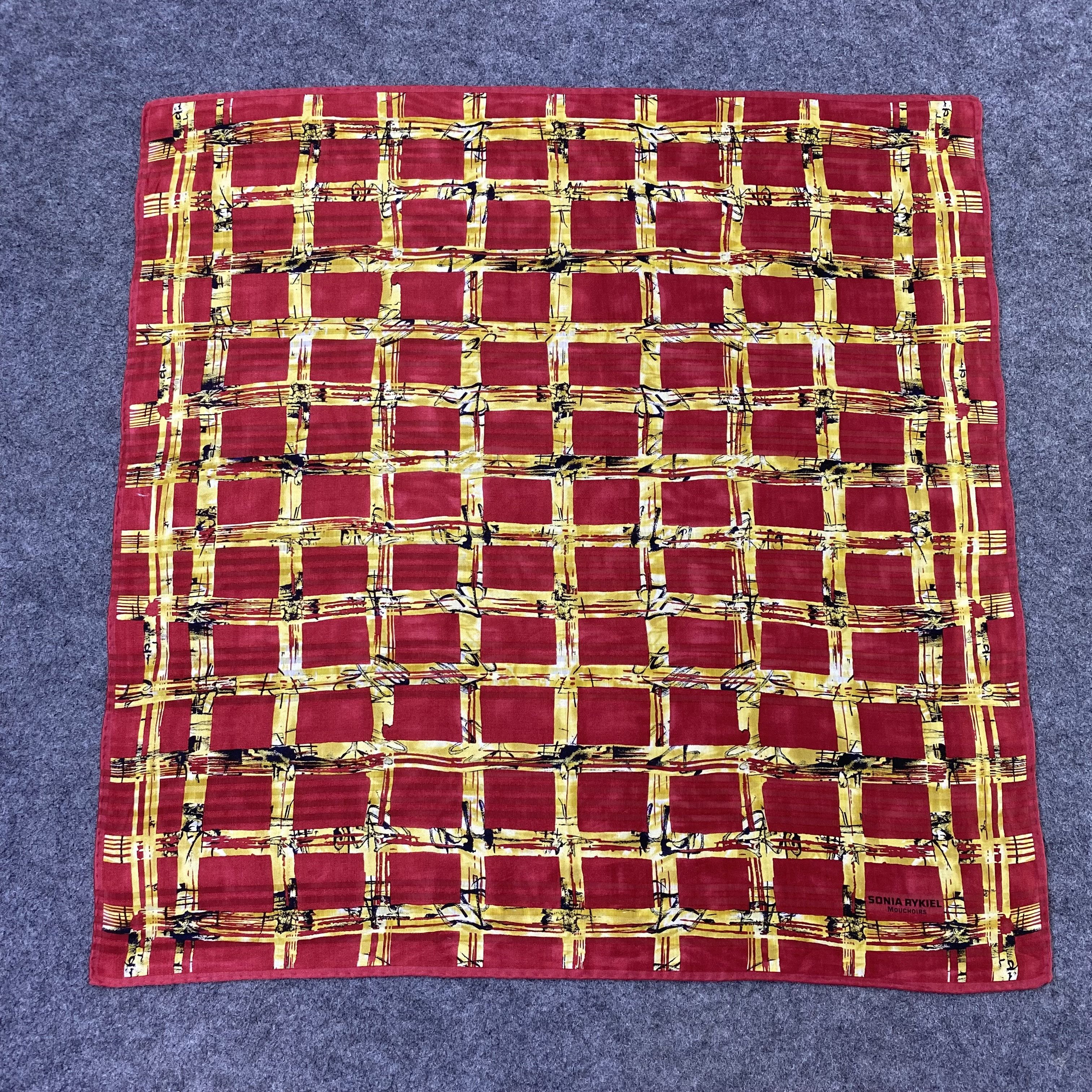 Sonia Rykiel Sonia Rykiel Handkerchief Neckerchief Bandana-B1920 Size ONE SIZE - 3 Thumbnail
