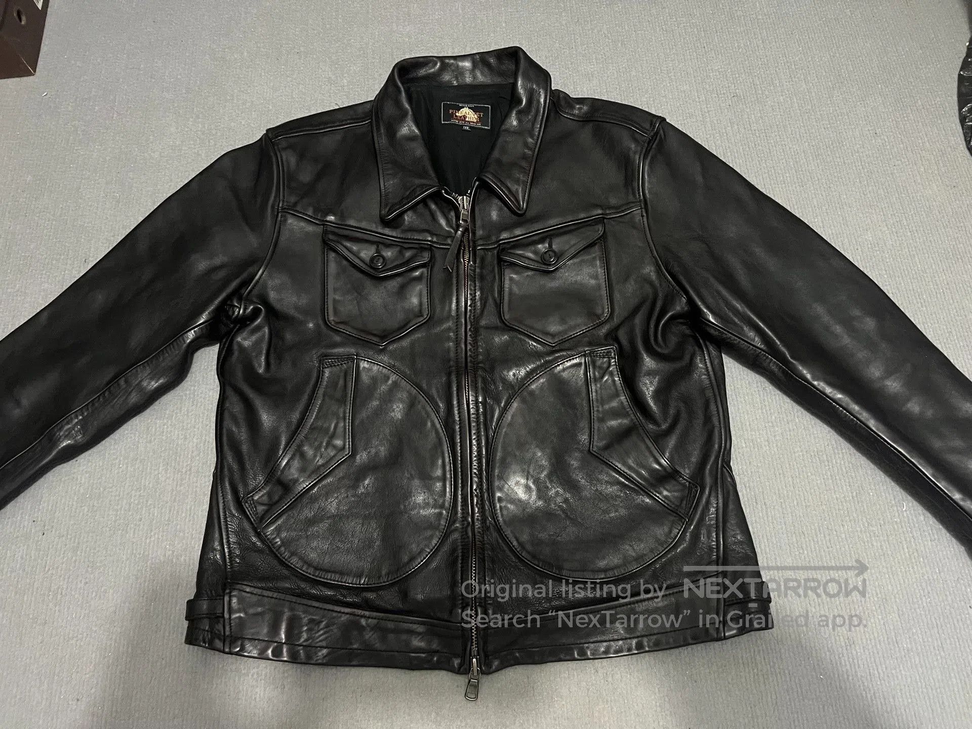 RRL Ralph Lauren Men's Horsehide Leather Jacket. Size US XXL / EU 58 / 5 - 1 Thumbnail