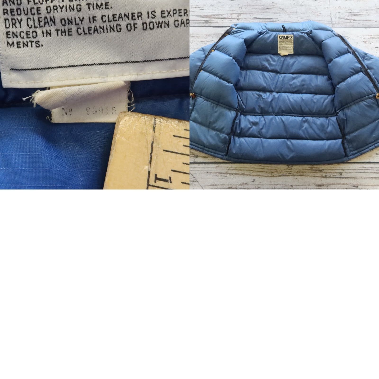 Vintage VINTAGE Camp 7 Puffer Jacket Men M Blue, Jacket, Camp7, Vintage Camp 7 Puffer Jacket, Men M Blue Size US M / EU 48-50 / 2 - 10 Thumbnail