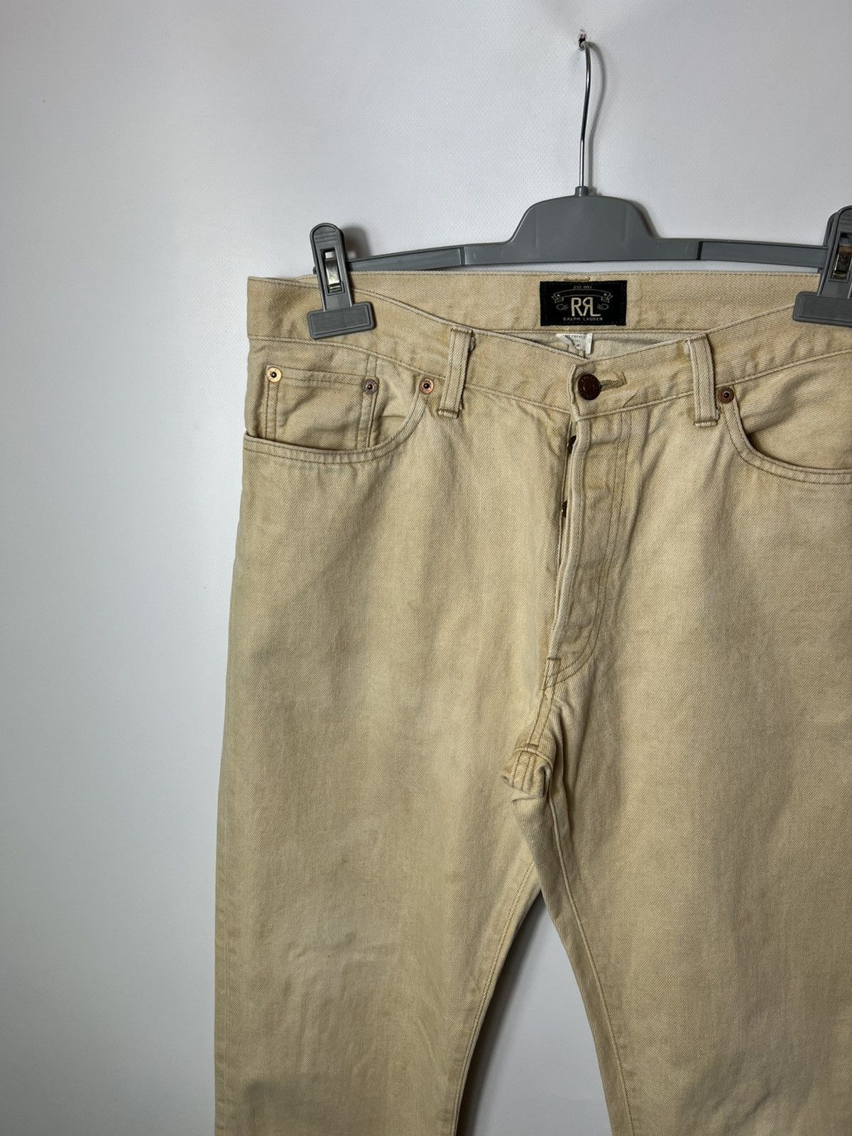 Polo Ralph Lauren Vintage RRL DOUBLE R Ralph Lauren Five Pockets Pants Size US 32 / EU 48 - 3 Thumbnail
