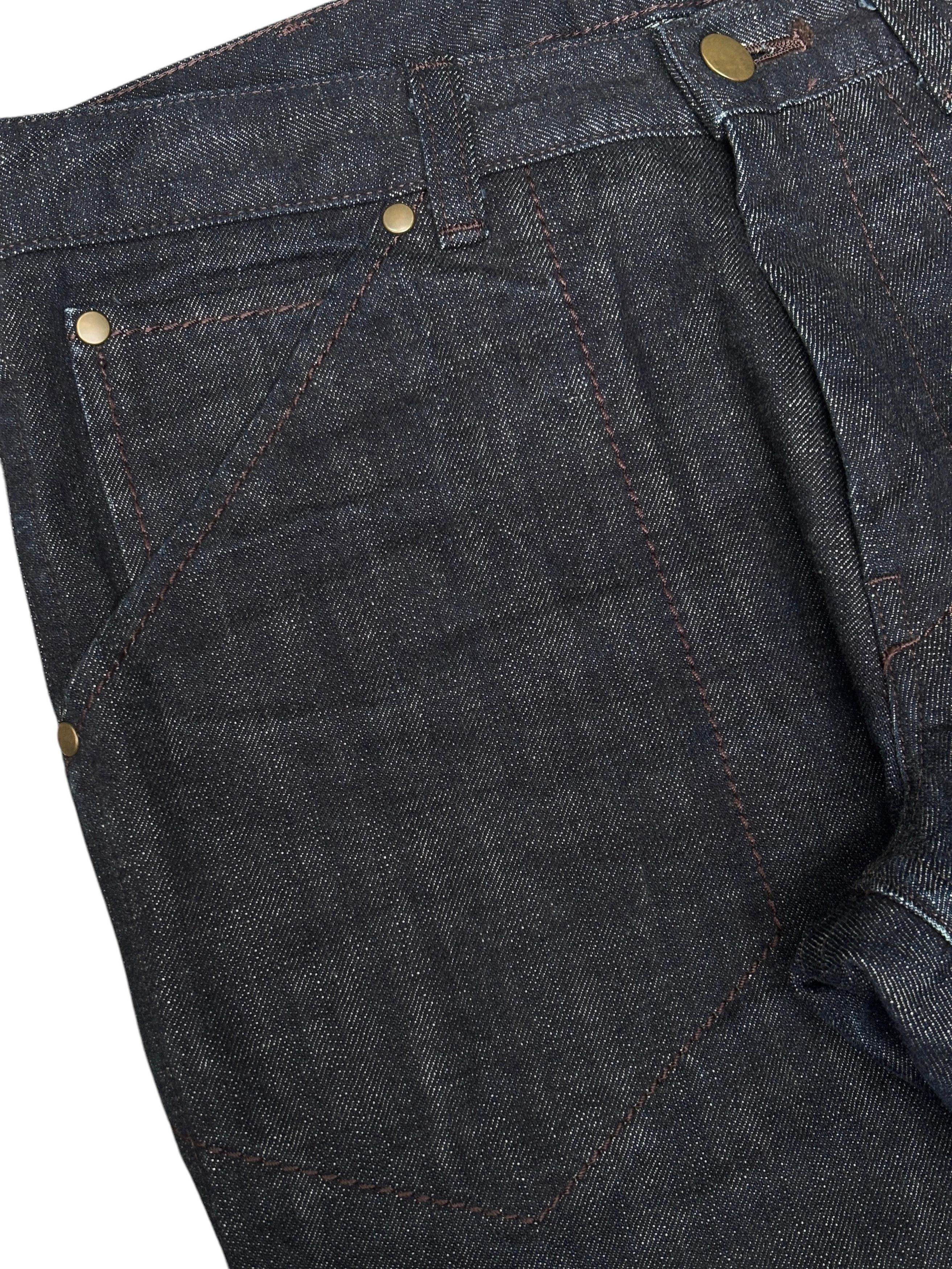 Number (N)ine Number Nine Kooks Indigo Heavyweight Denim Work Pants JAPAN Size US 32 / EU 48 - 5 Thumbnail