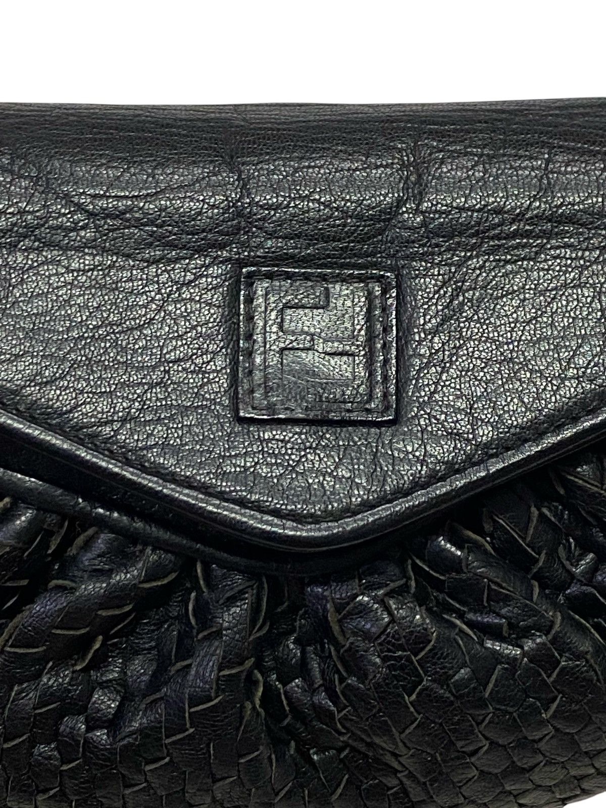 Fendi × Vintage Vintage Fendi lntrecciato Leather Mini Crossbody/Shoulder Size ONE SIZE - 25 Thumbnail