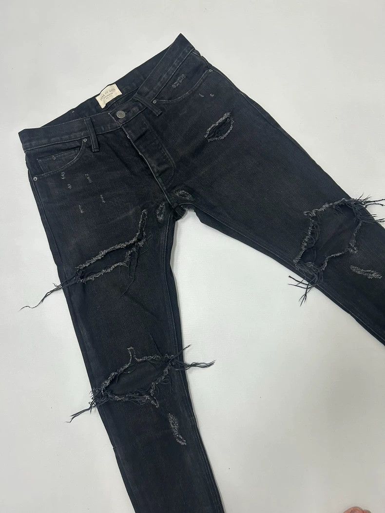 Fear of God Fear of God Co-branded limited edition black jeans Size US M / EU 48-50 / 2 - 2 Thumbnail