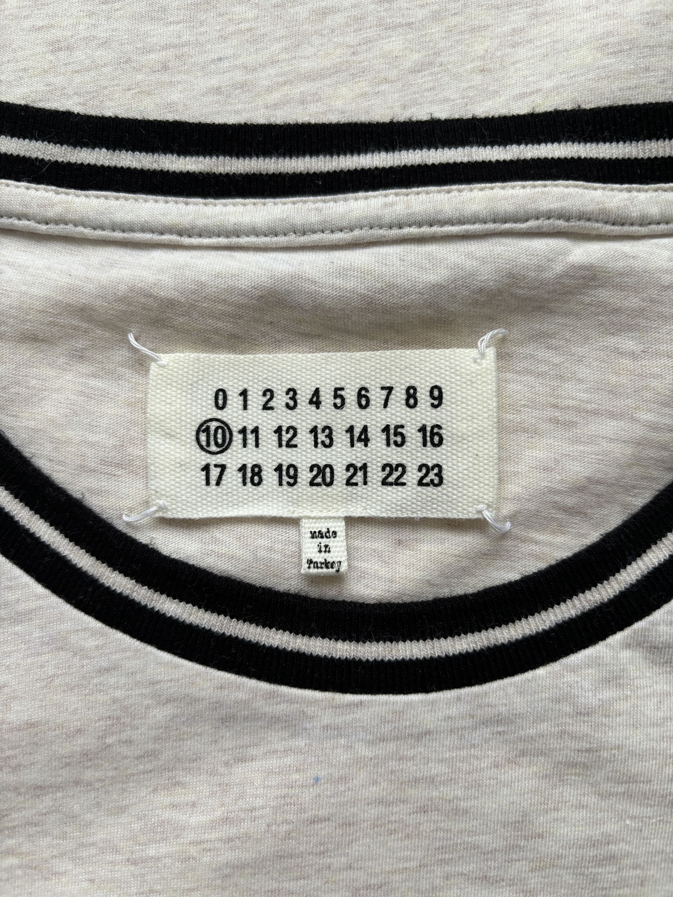 Maison Margiela ⚡️QUICK SALE⚡️2017 Maison Margiela Beige T-Shirt Size US XS / EU 42 / 0 - 3 Thumbnail