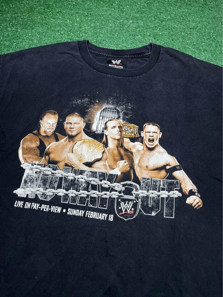 WWE Vintage 2002 WWE T-shirt Size XL Size US XL / EU 56 / 4 - 2 Thumbnail