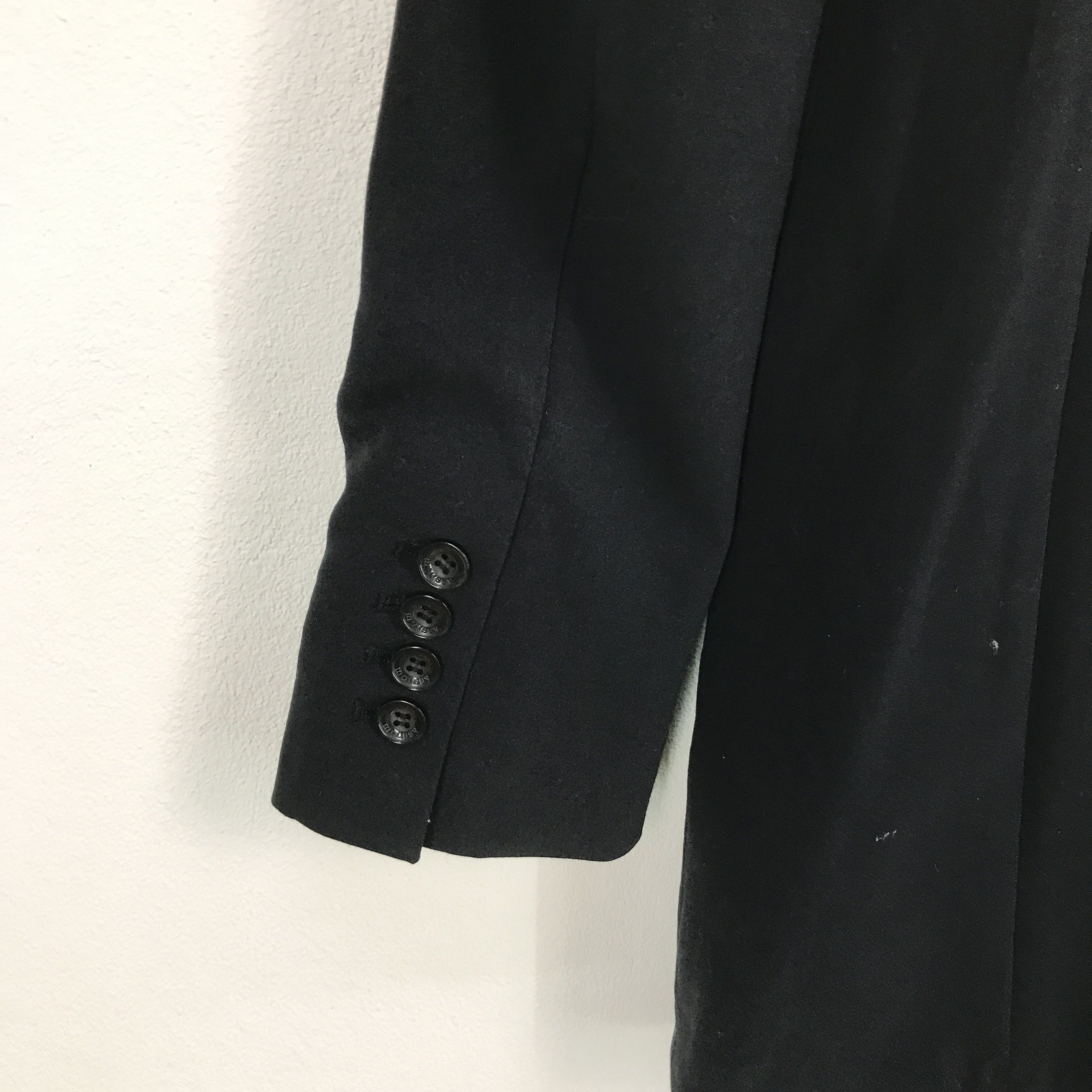 Japanese Brand × MOUSSY Moussy Black blazer coat jacket Size US M / EU 48-50 / 2 - 8 Thumbnail