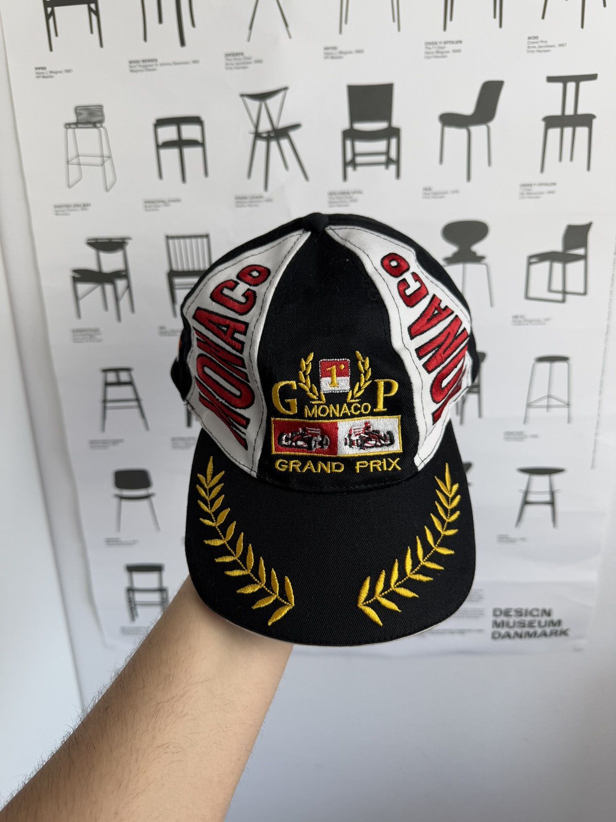 Formula 1 × Vintage Vintage 90s Monaco grand prix formula 1 cap hat ferrari y2k Size ONE SIZE - 7 Thumbnail