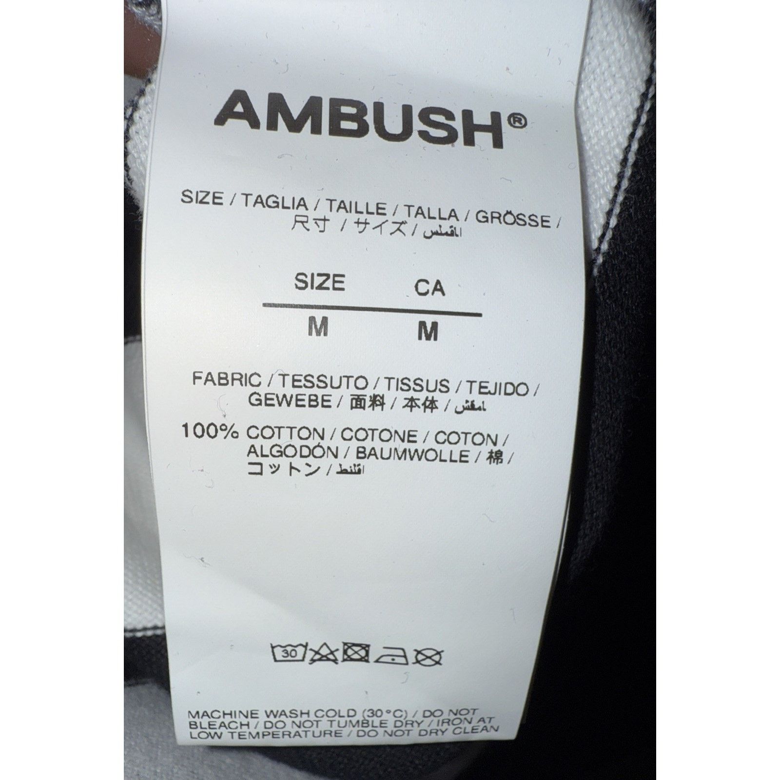 Ambush Design AMBUSH Striped Logo Long-sleeve Size Med Size US M / EU 48-50 / 2 - 5 Thumbnail