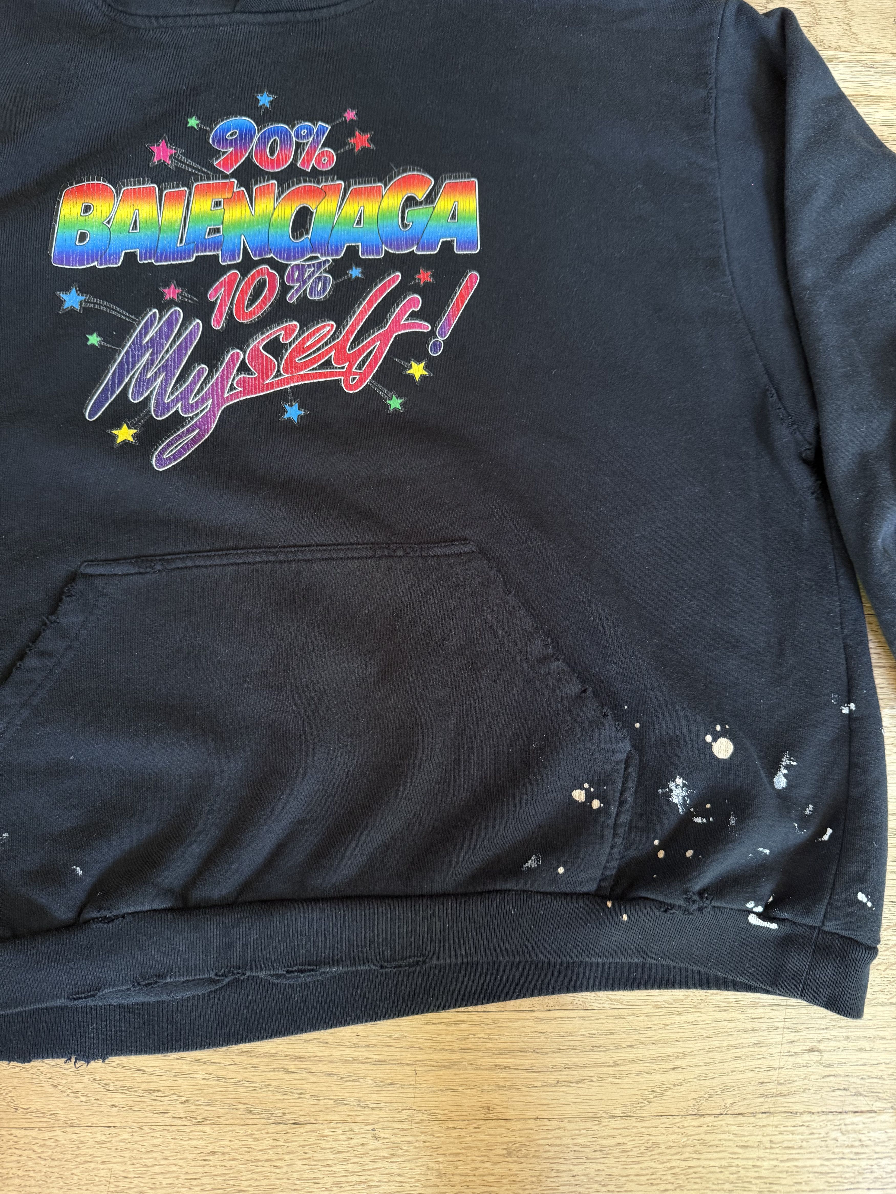Balenciaga 90% Balenciaga Hoodie Size US L / EU 52-54 / 3 - 5 Thumbnail