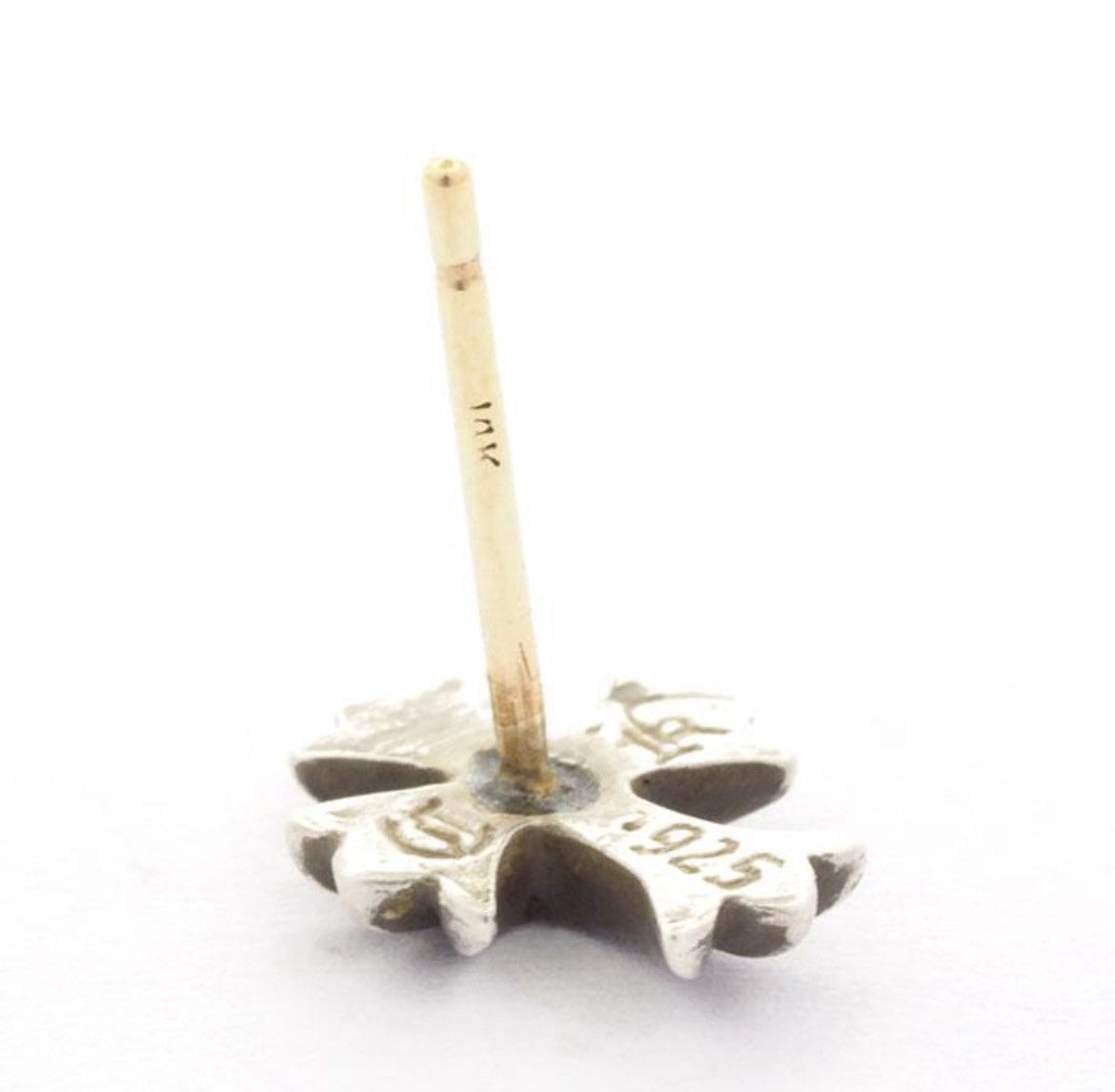 Chrome Hearts Chrome Hearts Ruby CH Cross stud earring Size ONE SIZE - 4 Thumbnail
