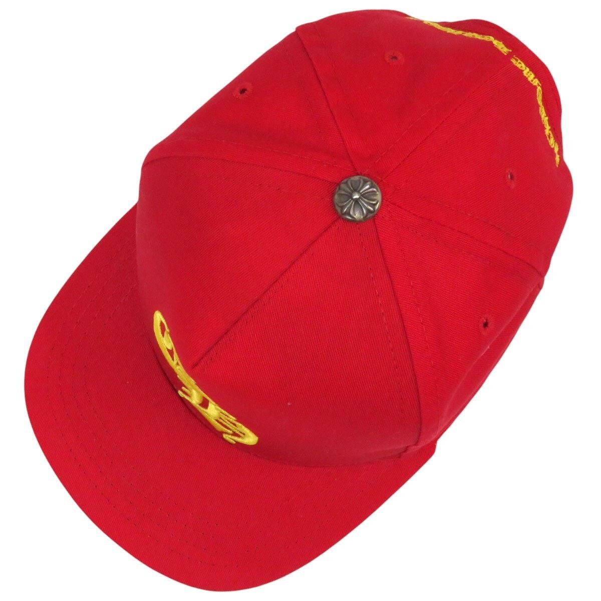 CHROME HEARTS 5 Panel Cap Unisex Red