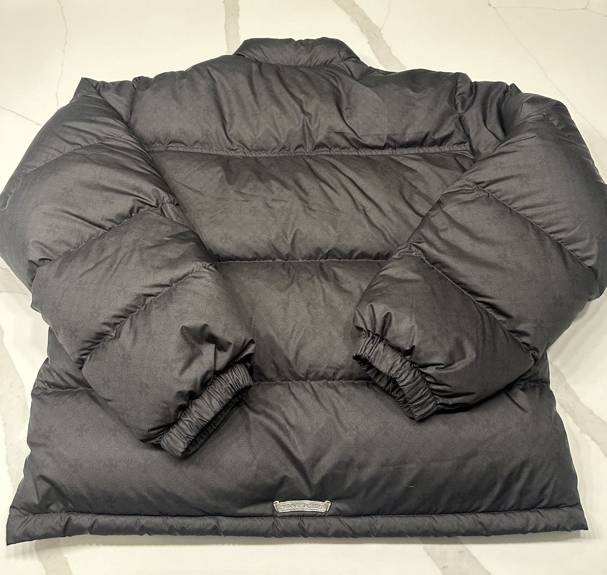 Chrome Hearts 🔥Chrome Hearts Black Pattern Stiff V2 Puffer Down Jacket🔥 Size US S / EU 44-46 / 1 - 2 Thumbnail