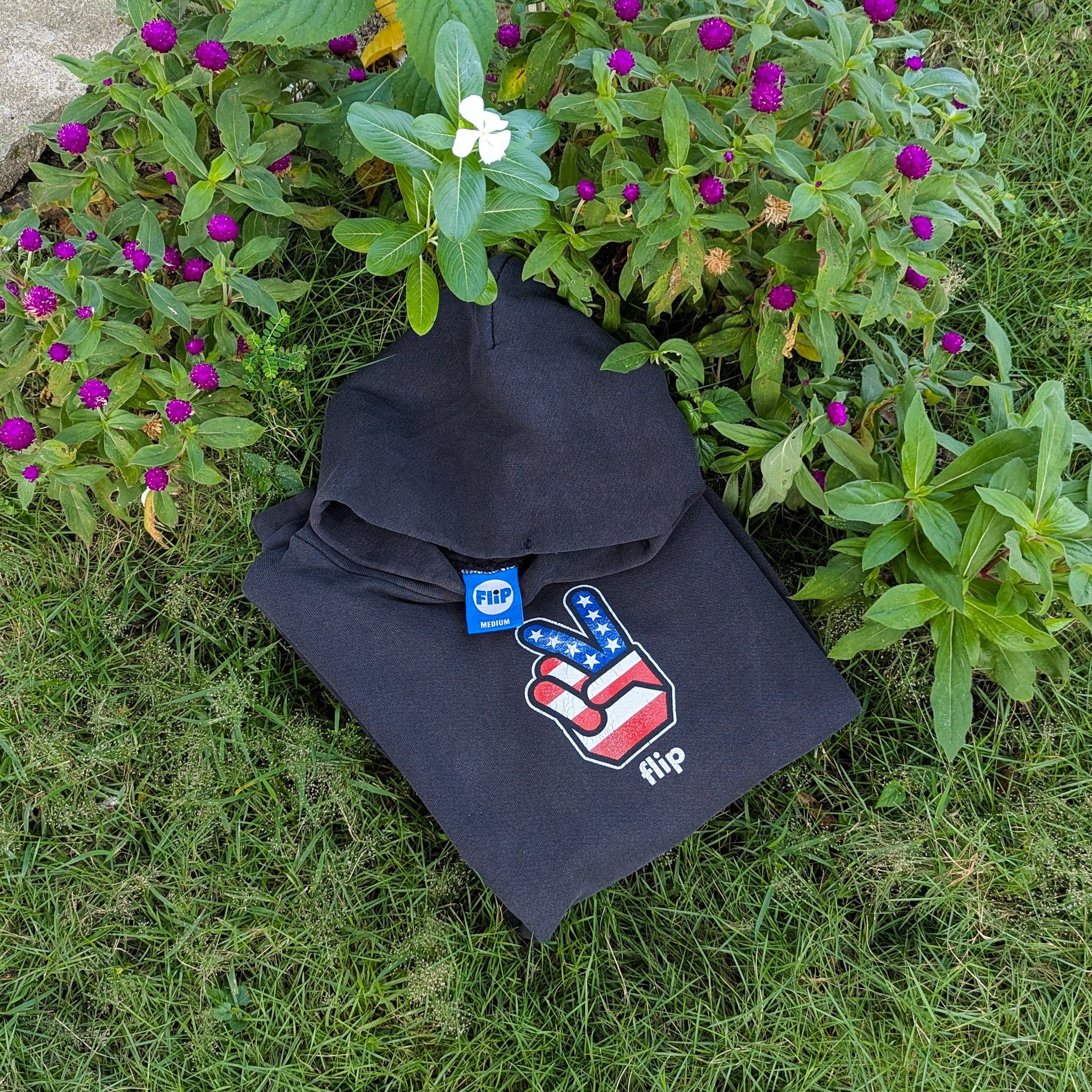 Flip Skateboards Vintage Flip Skateboard 90s Hoodie Rare Item Size US L / EU 52-54 / 3 - 4 Thumbnail