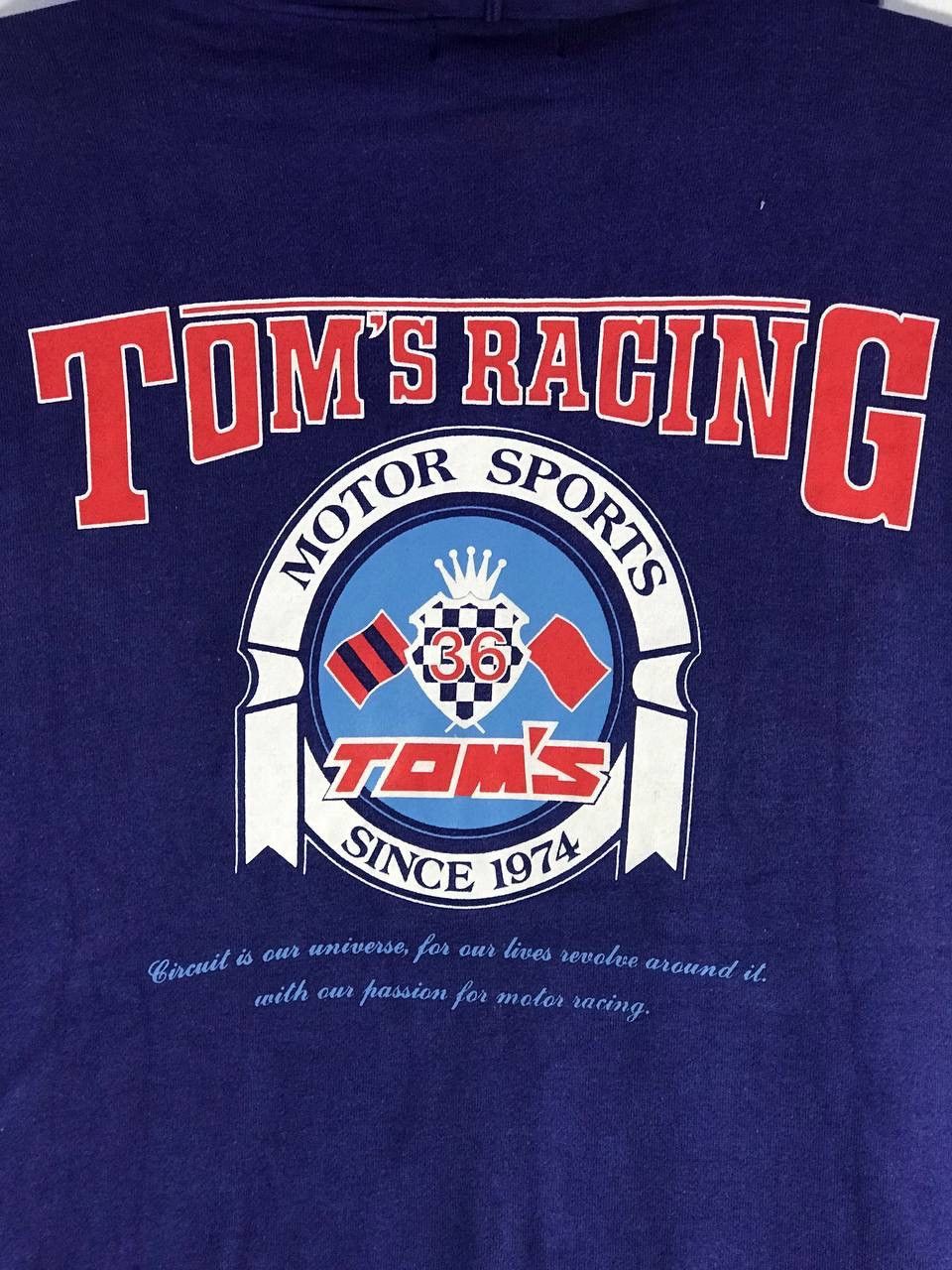Vintage Vintage toms racing team toyota corolla jdm car ae86 supra Size US L / EU 52-54 / 3 - 8 Thumbnail