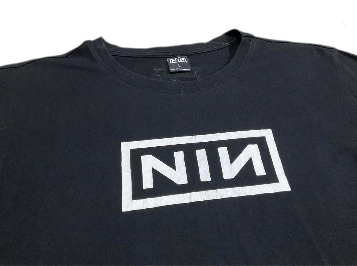 Band Tees × Rock T Shirt × Vintage ?Y2K Vintage Nine Inch Nails 