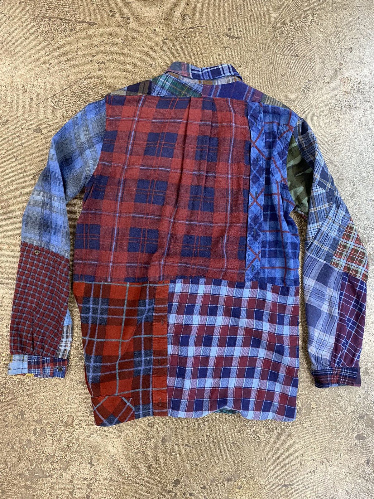 Needles Needles Multi Cut Flannel Button Shirt Rebuild by Needles Size US S / EU 44-46 / 1 - 4 Thumbnail