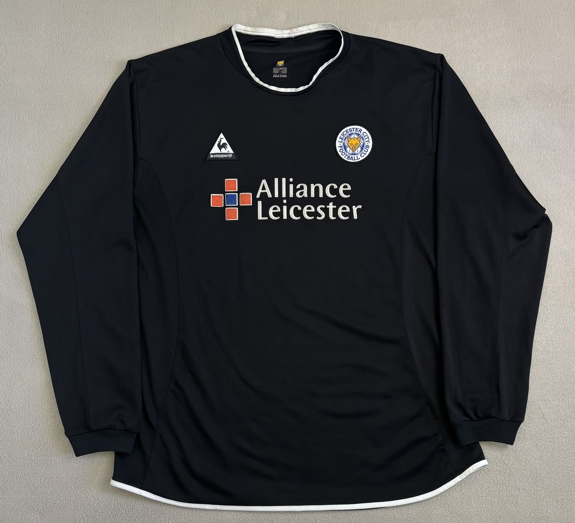 Le Coq Sportif × Vintage Leicester City 2003/2004 Le Coq Sportif Goalkeeper Jersey Size US XL / EU 56 / 4 - 5 Thumbnail