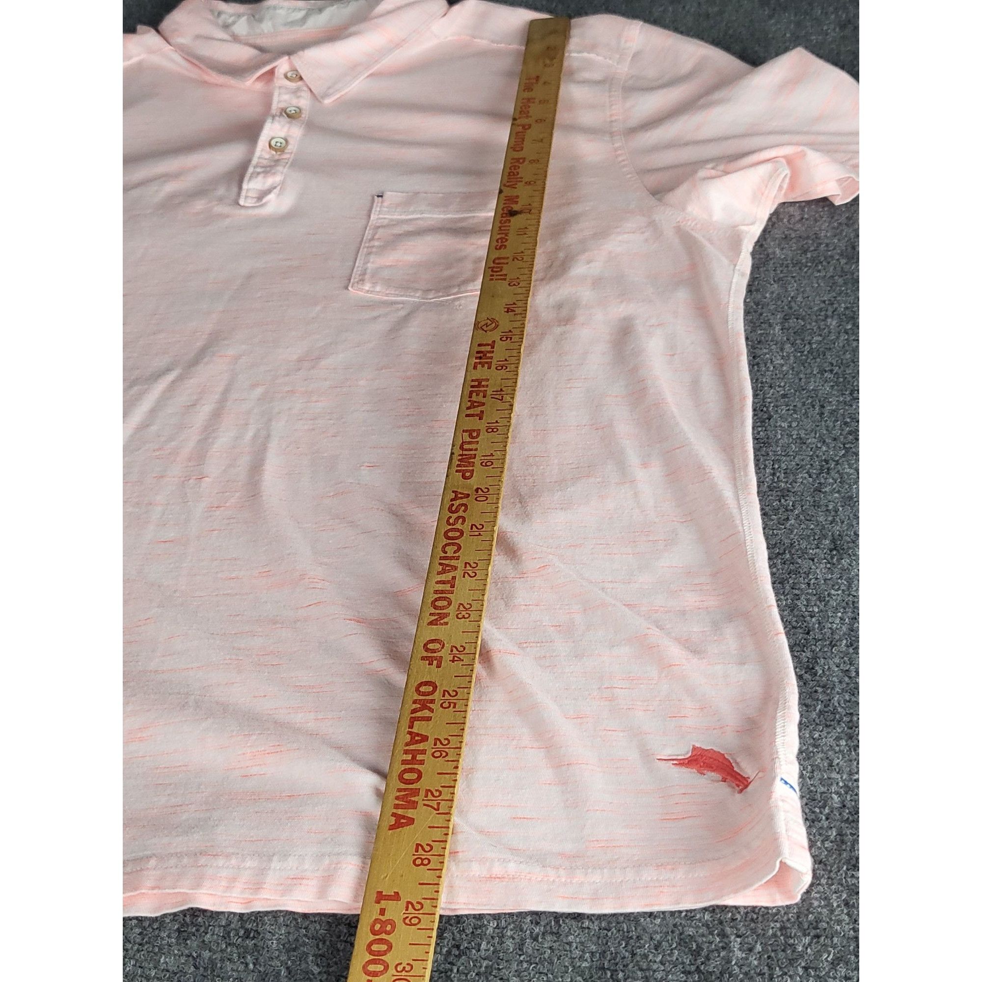 Tommy Bahama Tommy Bahama Beach Blast Polo Men Sz XL Pink Logo Pocket Isl Size US XL / EU 56 / 4 - 5 Thumbnail