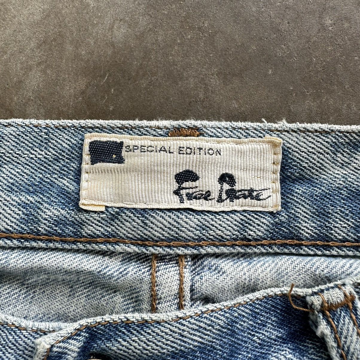Japanese Brand Vintage Japanese Distressed Faded Denim Jean Pant W33 Size US 33 - 5 Thumbnail