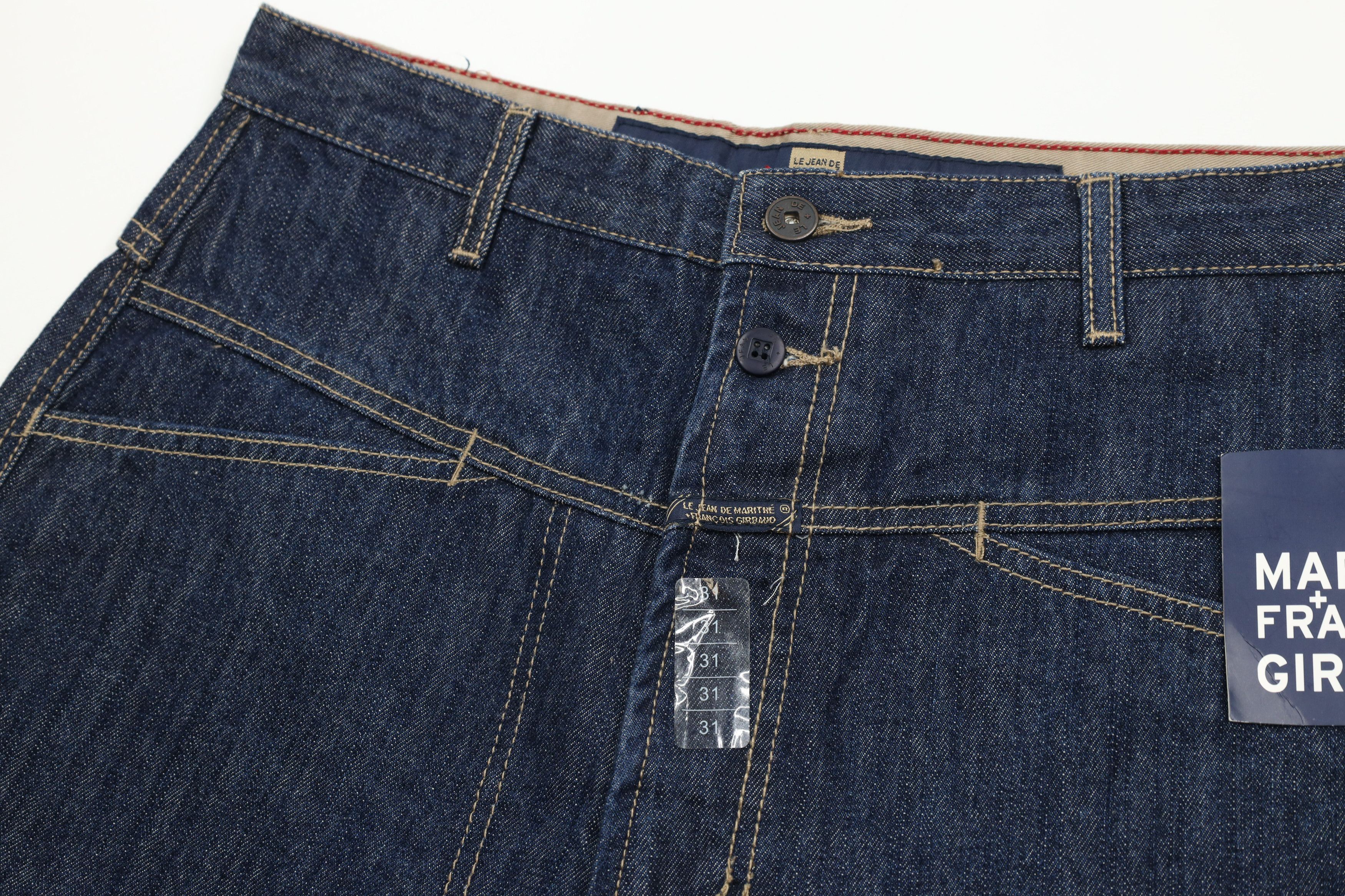 Marithe + Francois Girbaud × Vintage Deadstock Vintage Marithe Francois Girbaud Denim Jean Shorts Size US 31 - 5 Thumbnail
