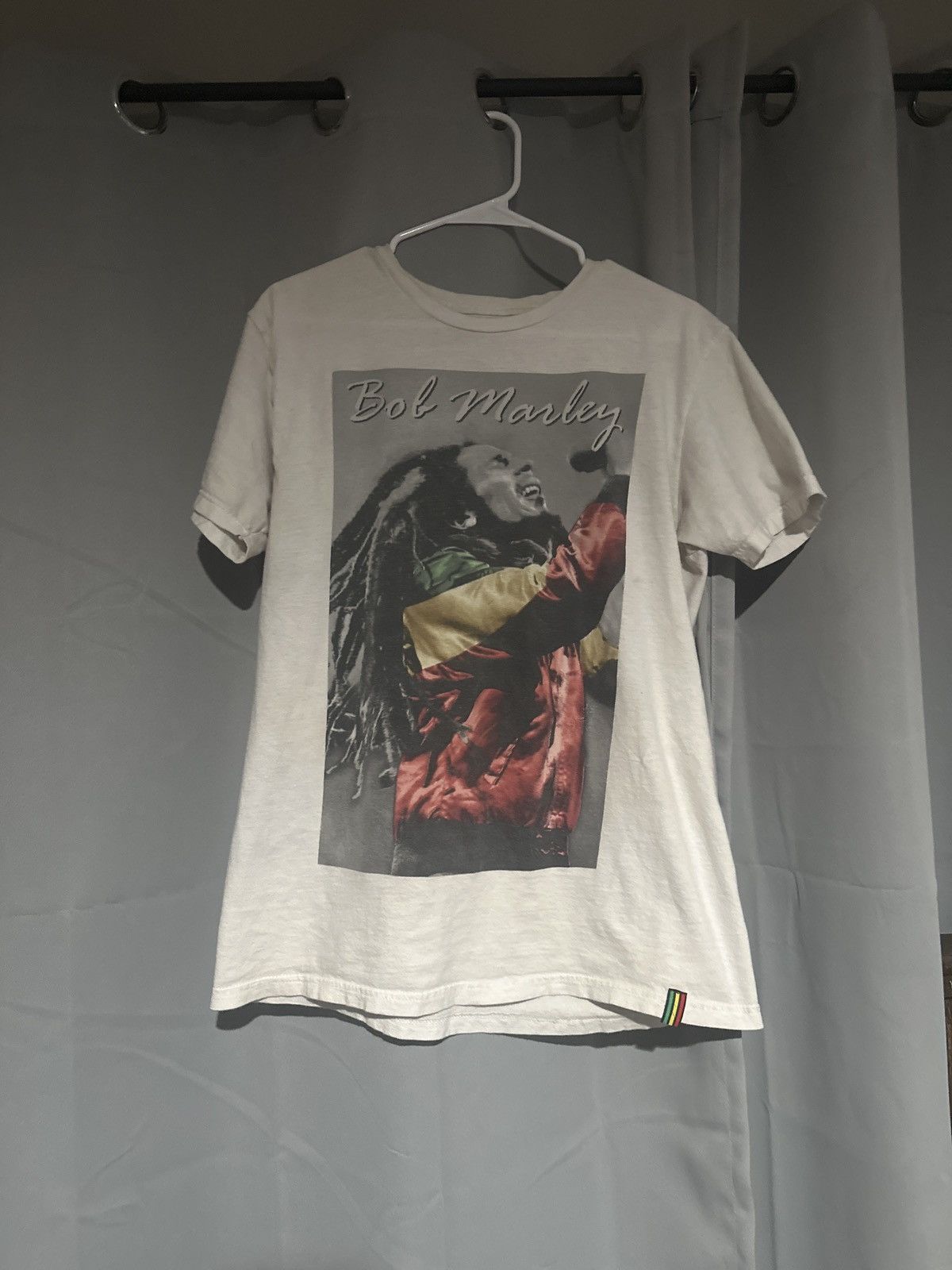 Bob Marley Bob marley white tee Size US L / EU 52-54 / 3 - 4 Thumbnail