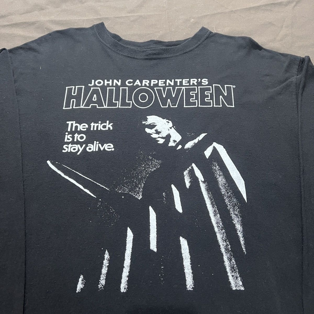 Expert Horror JOHN CARPENTER'S HALLOWEEN Promo Movie Tee Size US L / EU 52-54 / 3 - 5 Thumbnail