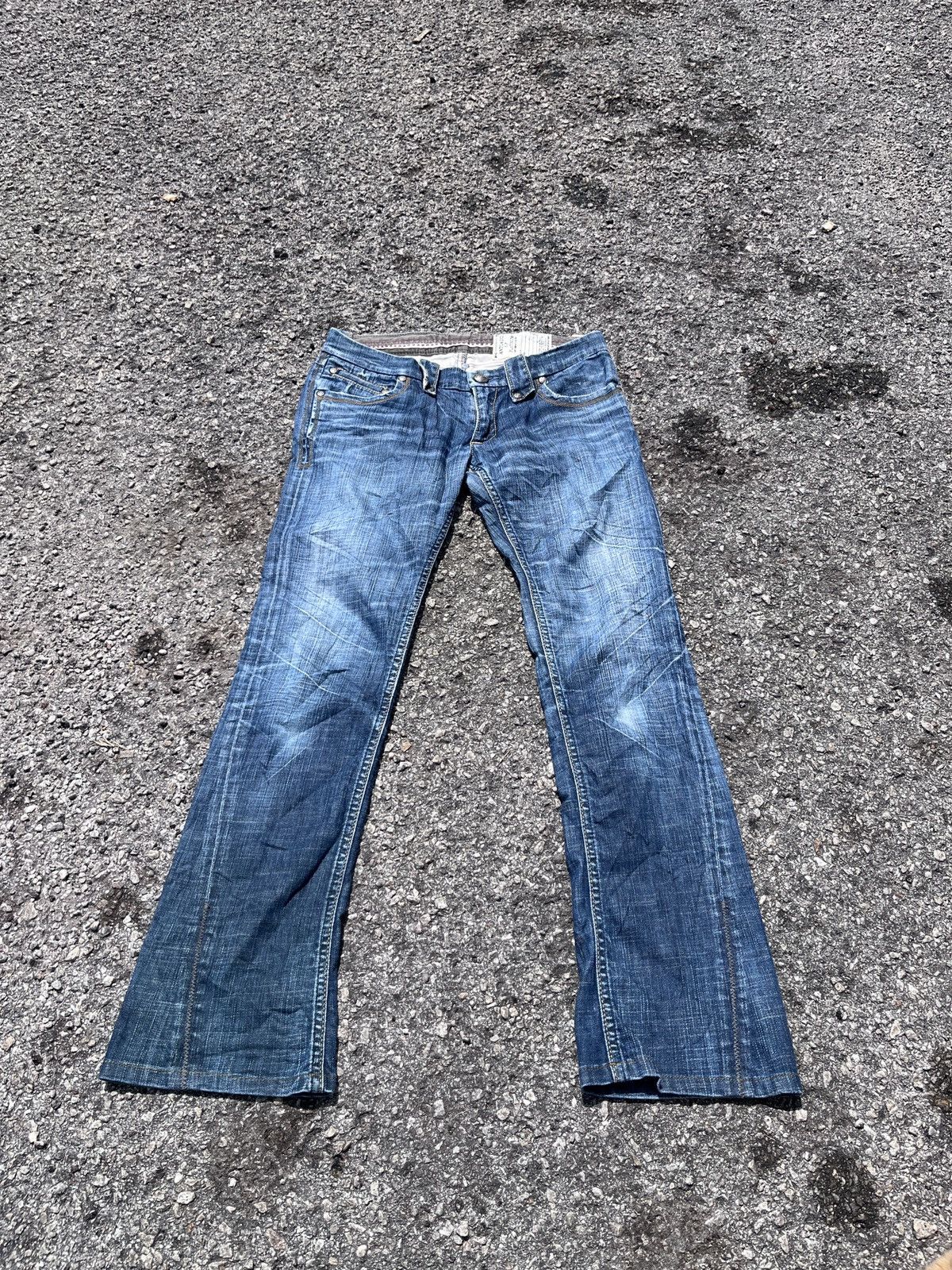 Hysteric Glamour × If Six Was Nine × Tornado Mart Antgauge S.P Platinum Blue Flare Jean Size US 32 / EU 48 - 1 Thumbnail