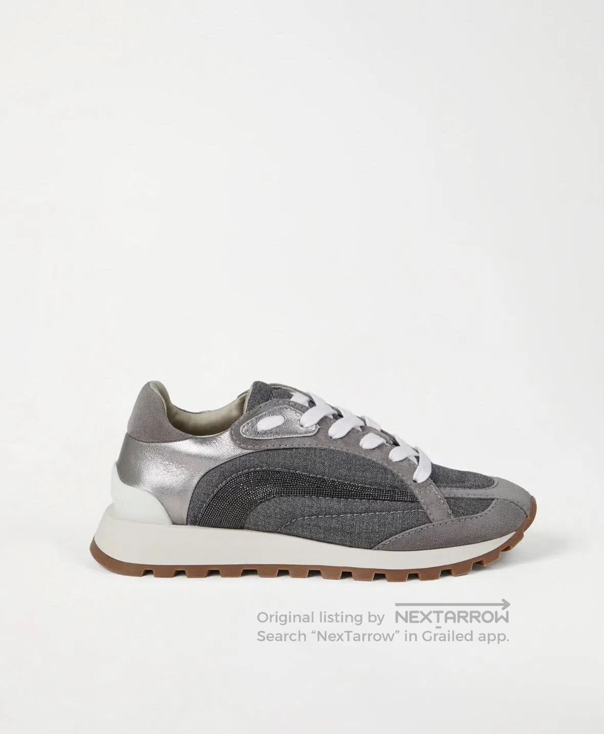Brunello Cucinelli Brunello Cucineli Women's Sneakers. Size US 5 / IT 35 - 4 Thumbnail