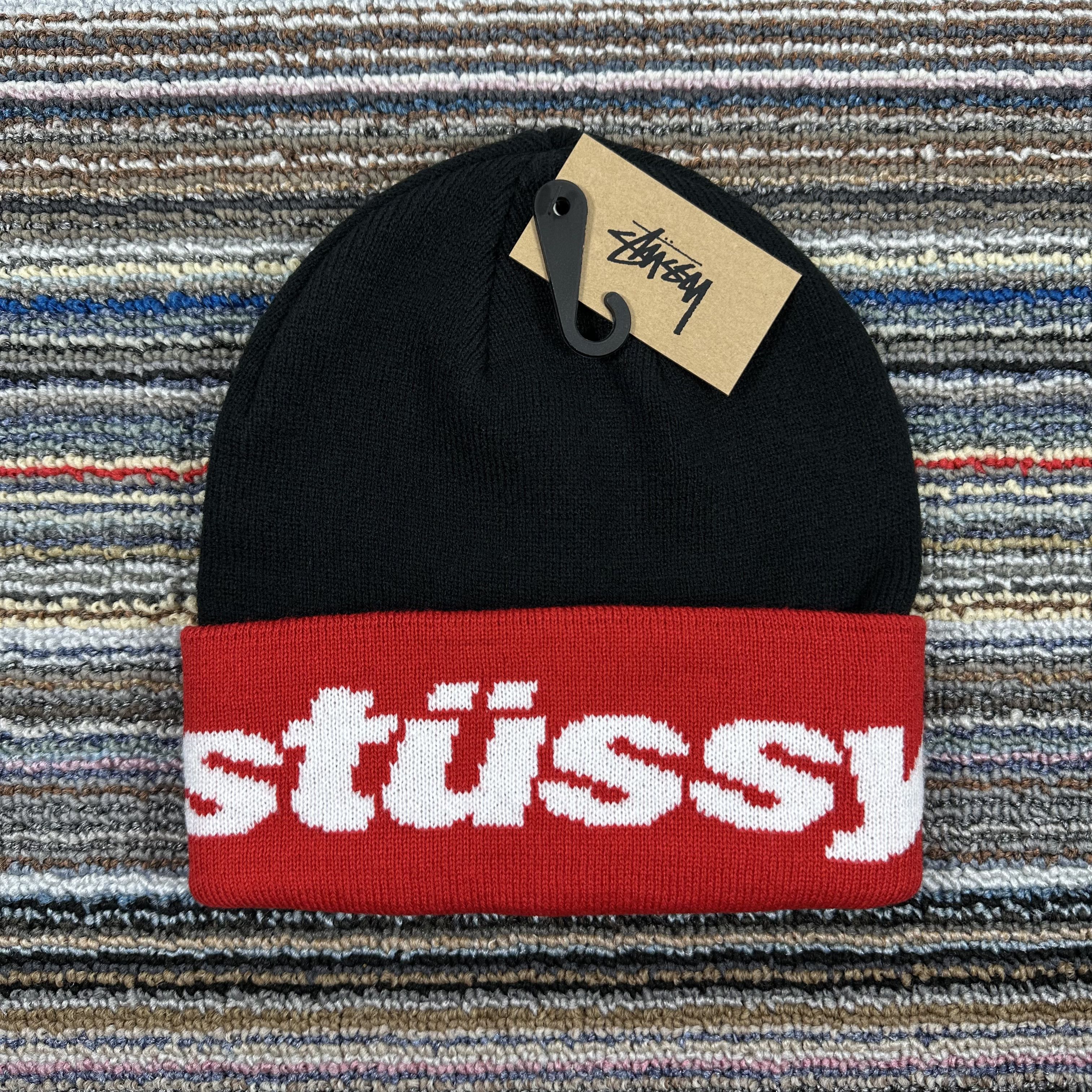 Stussy STUSSY BEANIE HAT / BLACK Size ONE SIZE - 1 Thumbnail