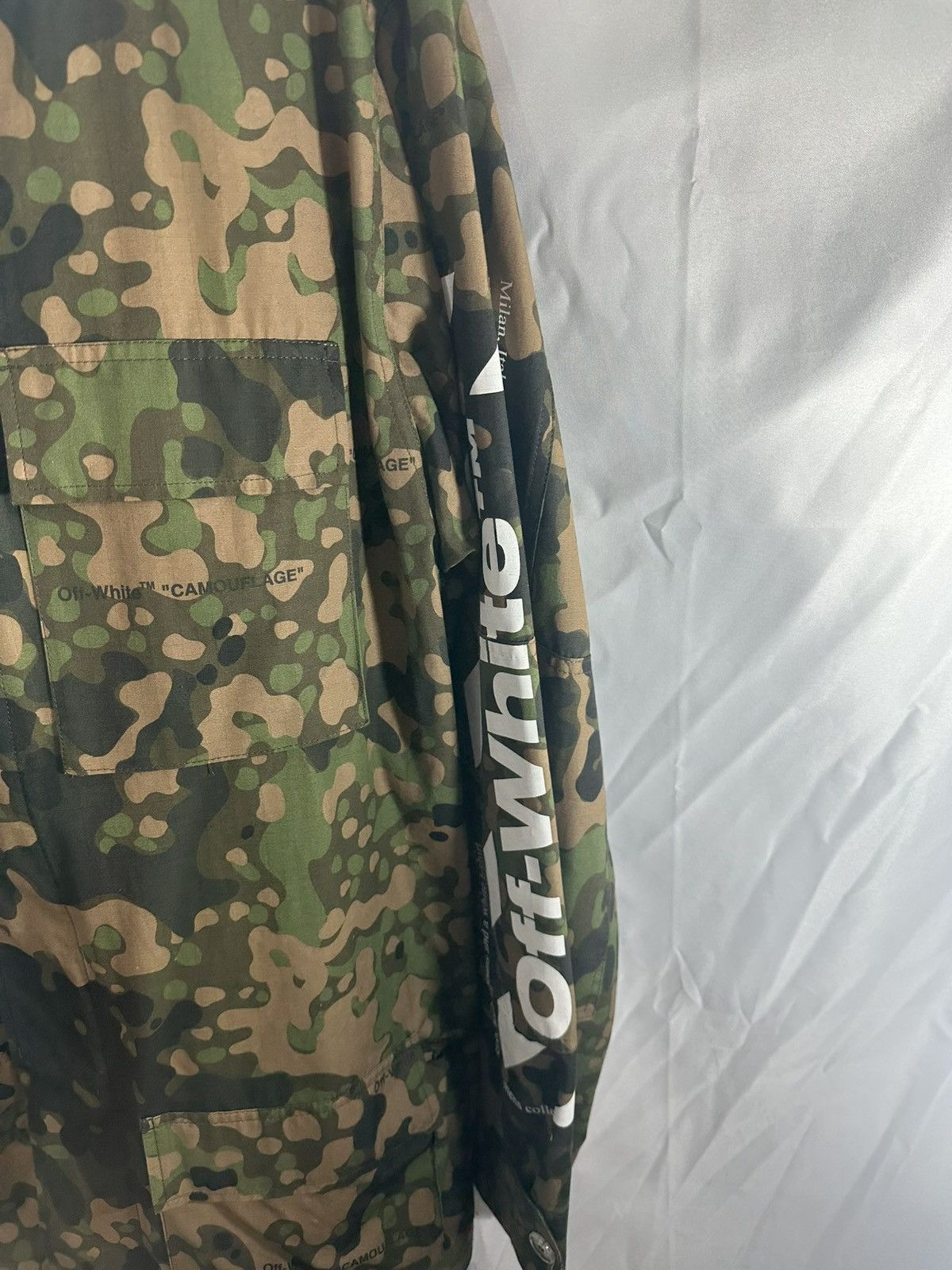 Off-White OFF WHITE CAMO JACKET Size US XL / EU 56 / 4 - 9 Thumbnail