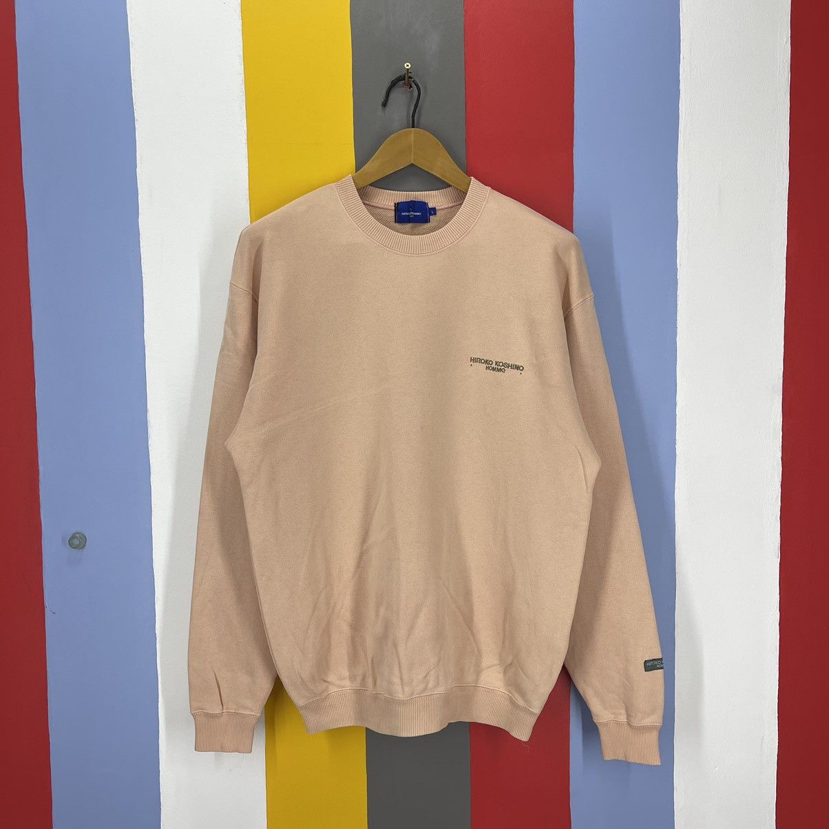 Hiroko Koshino Homme HIROKO KOSHINO HOMME Crew Neck Sweatshirt #1453/AX Size US L / EU 52-54 / 3 - 4 Thumbnail