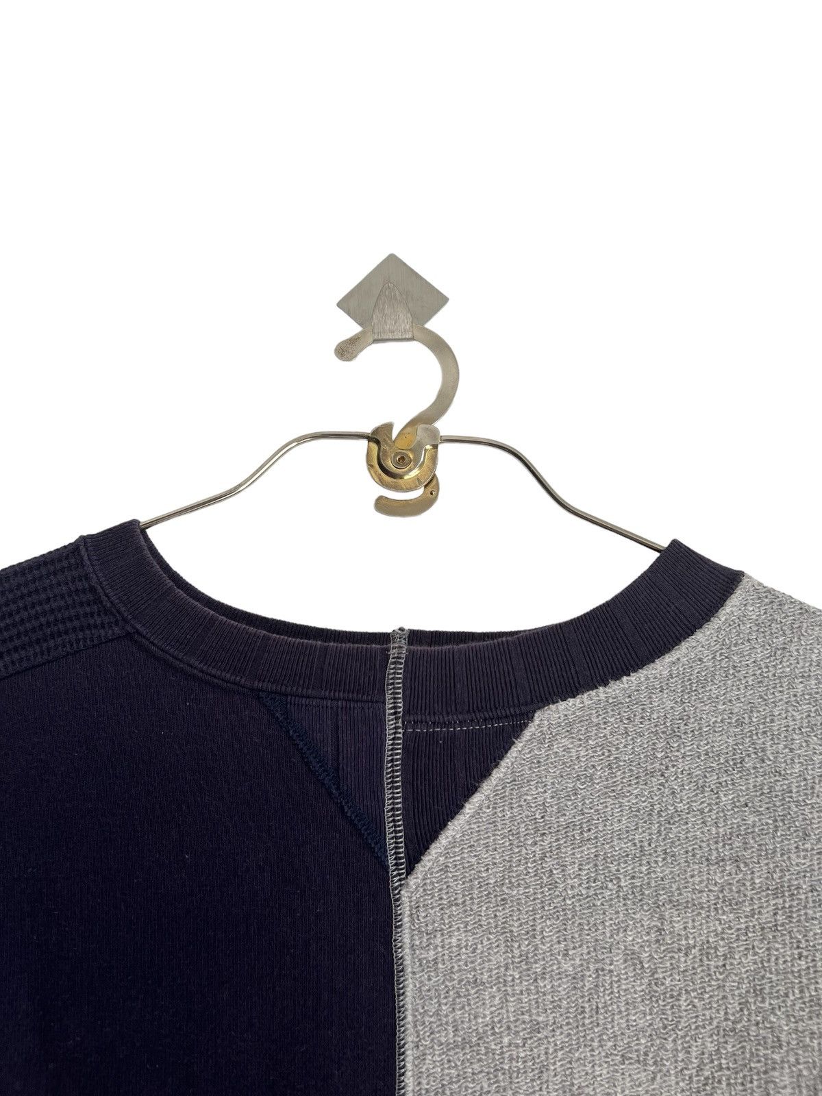 Garment Reproduction of Workers Ltd Ed🔥Nigel Cabourn Crazy Pattern Rework Thick SS Sweater Size US M / EU 48-50 / 2 - 2 Thumbnail