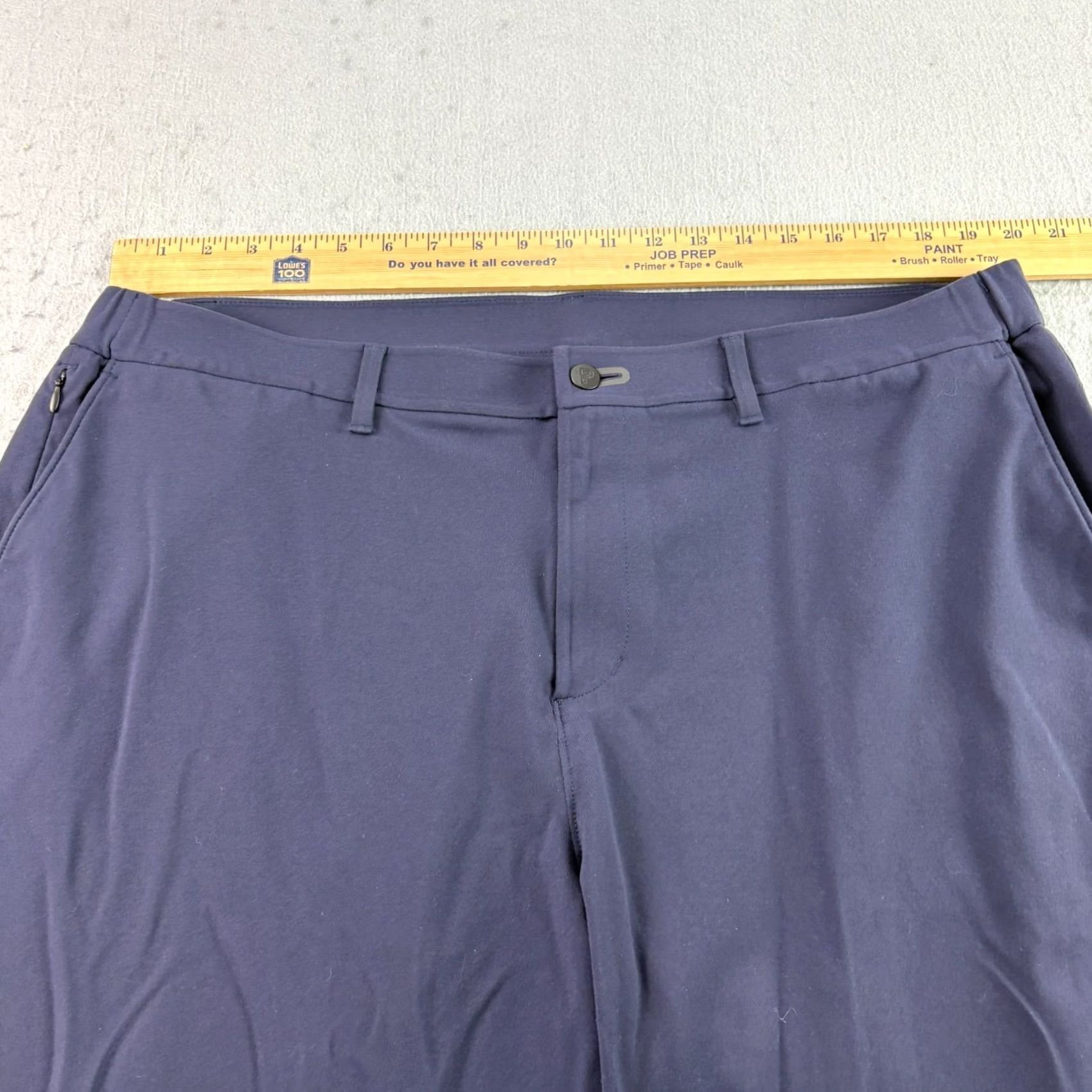 Vintage Public Rec Pants Mens 42x34 Blue Chino All Day Everyday Stretch Casual Regular Inseam 29in Straight Mens Size US 42 / EU 58 - 7 Thumbnail