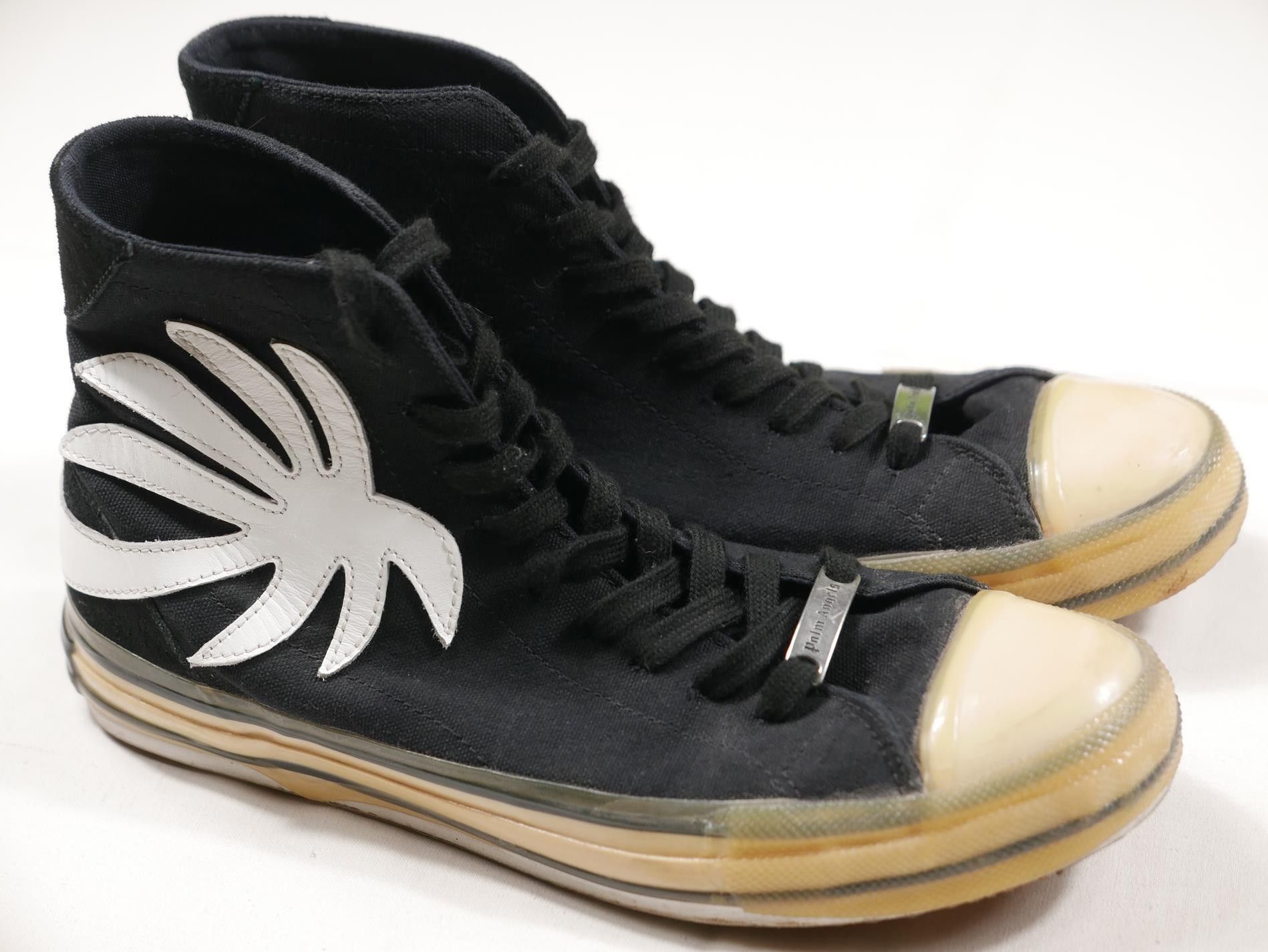 Palm Angels Sneakers Vulcanized High Top Black 41 EU 8 US